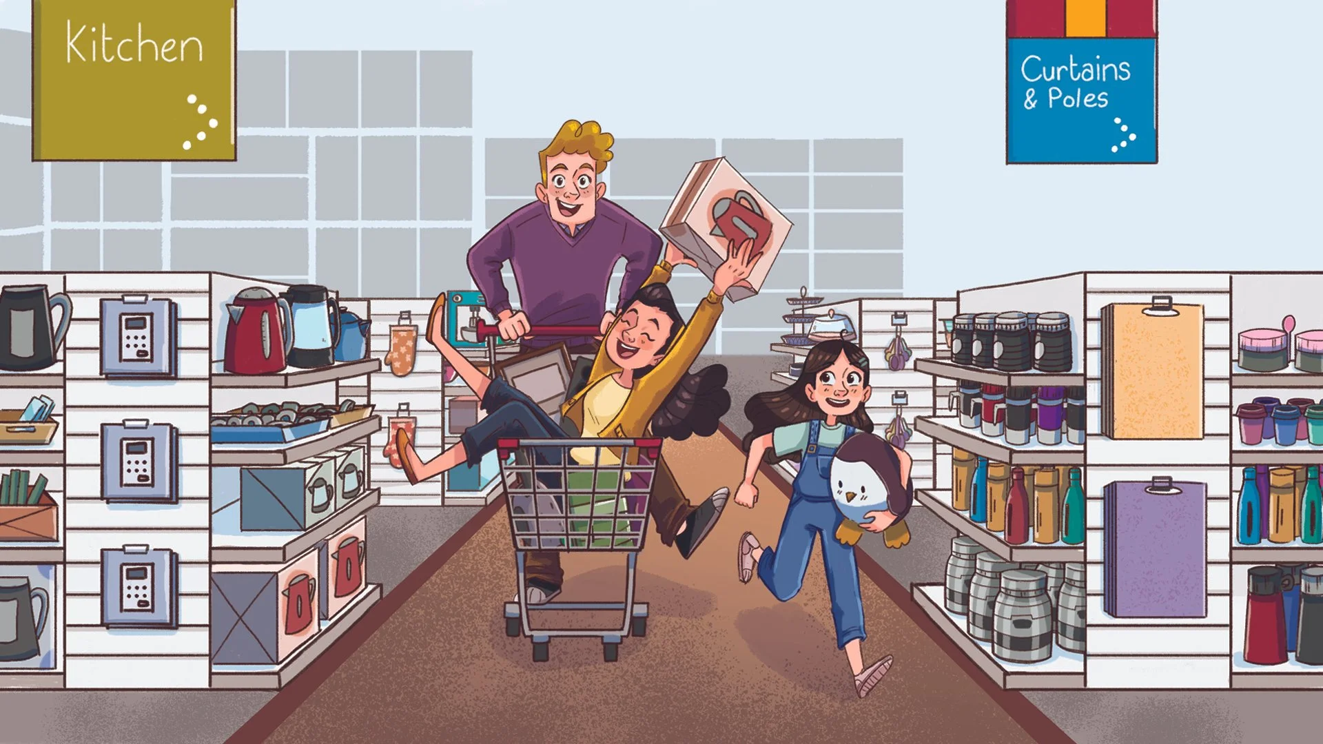 Trolley Dash Promotional Material - Home Store + More