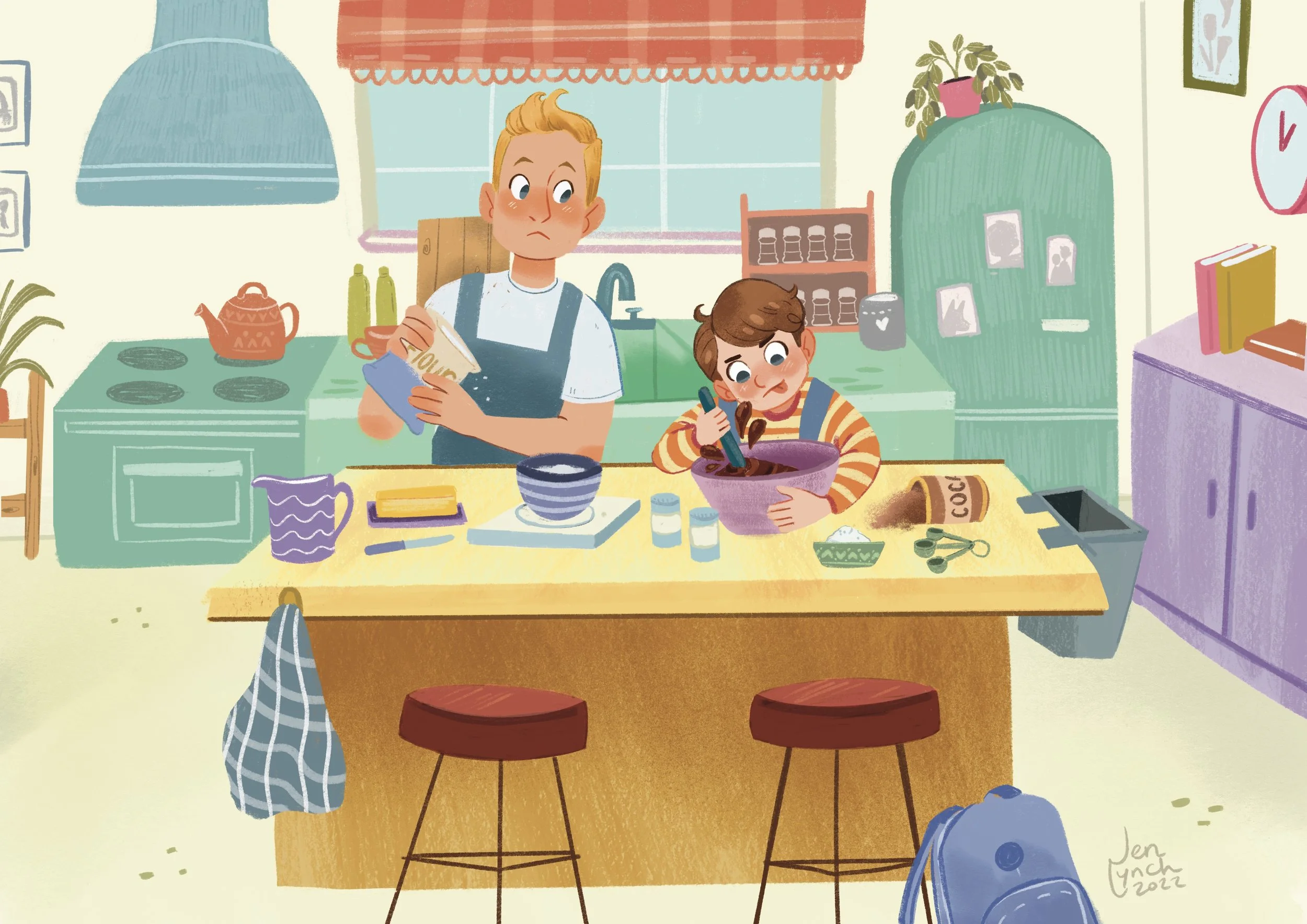 Kitchen mess