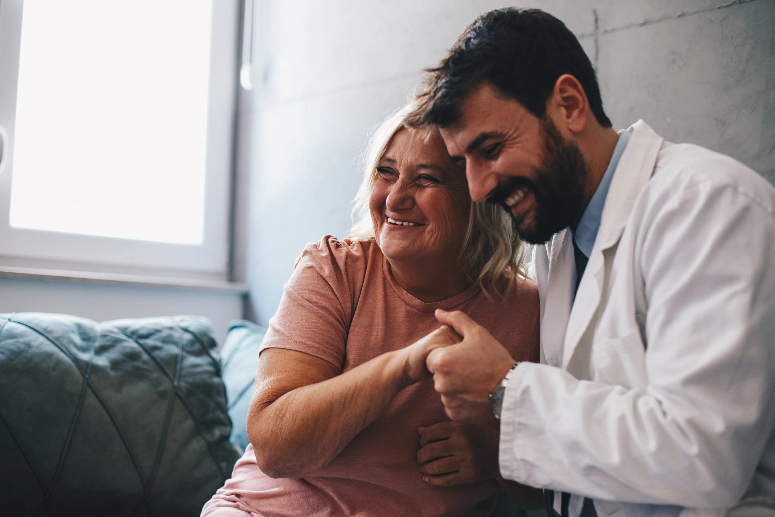 OffPlan patient receiving personalized care - unlimited primary care, specialists, pharmacy, and catastrophic coverage included