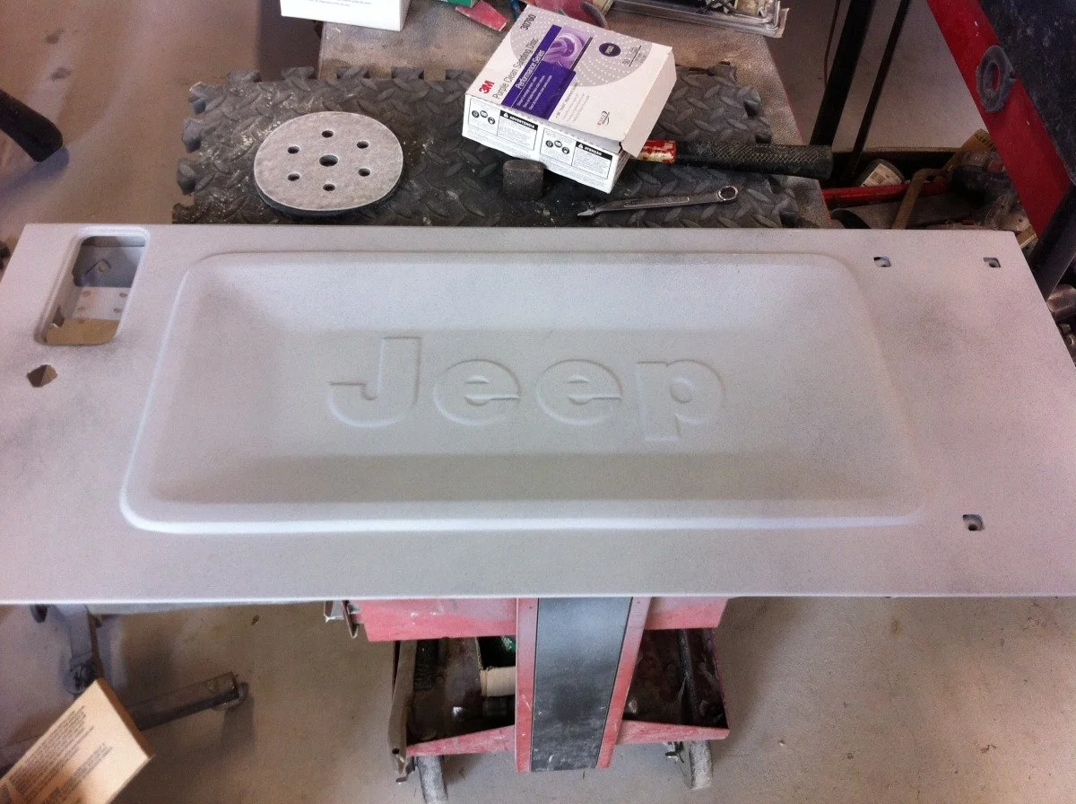 Jeep Tj to CJ7 Tailgate conversion (Copy)