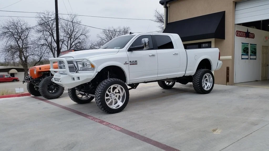 dodge truck ram window tint from Centex Tint in New Braunfels (Copy)