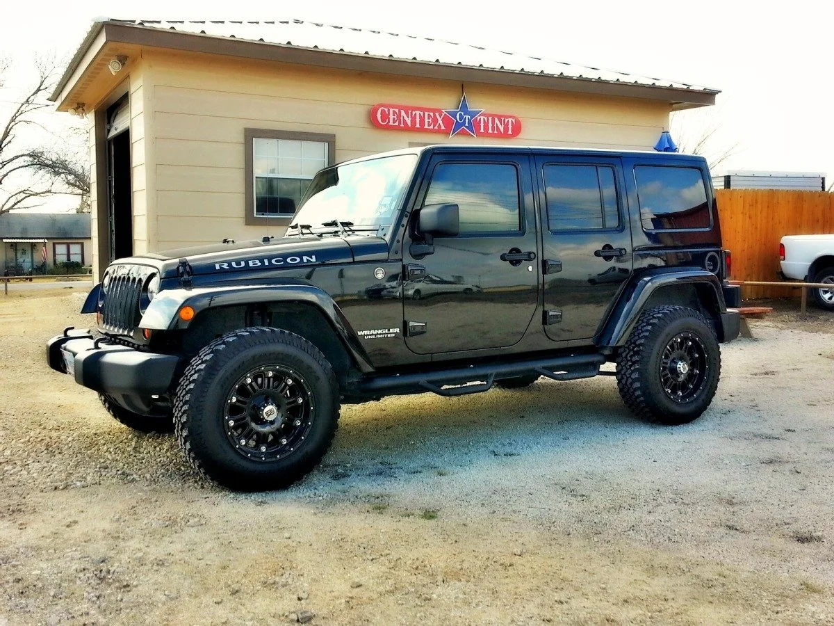 2013 Jeep Rubicon Unlimited with window tint (Copy)
