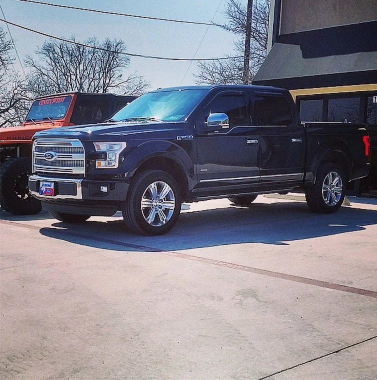 Platinum F350 goes with the darkest legal film (Copy)