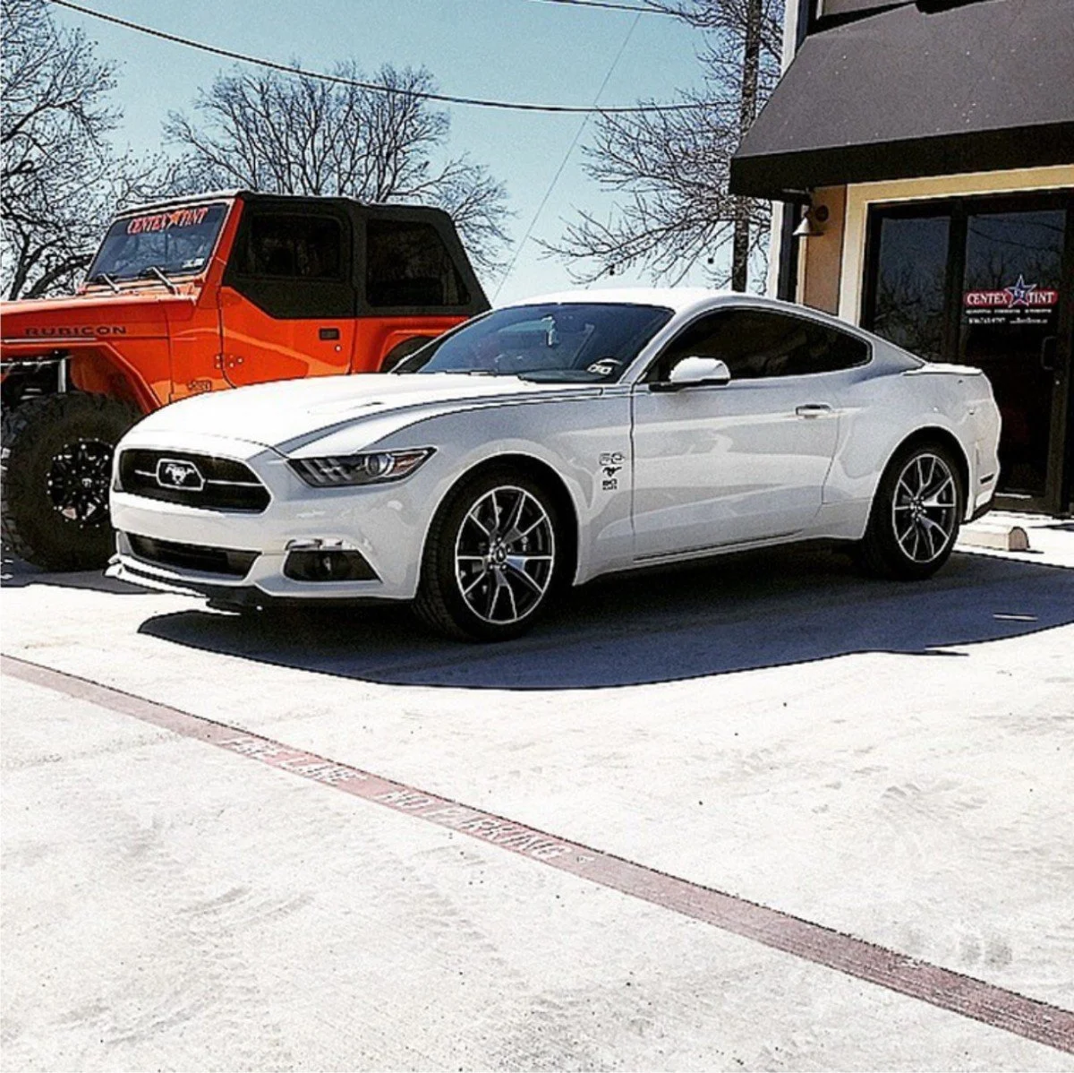 Another mustang gets tinted by Centex! (Copy)
