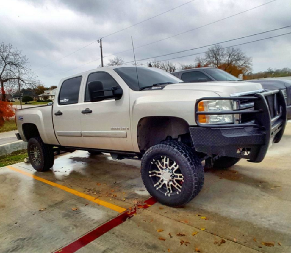 Lifted Chevy Truck Tan (Copy)