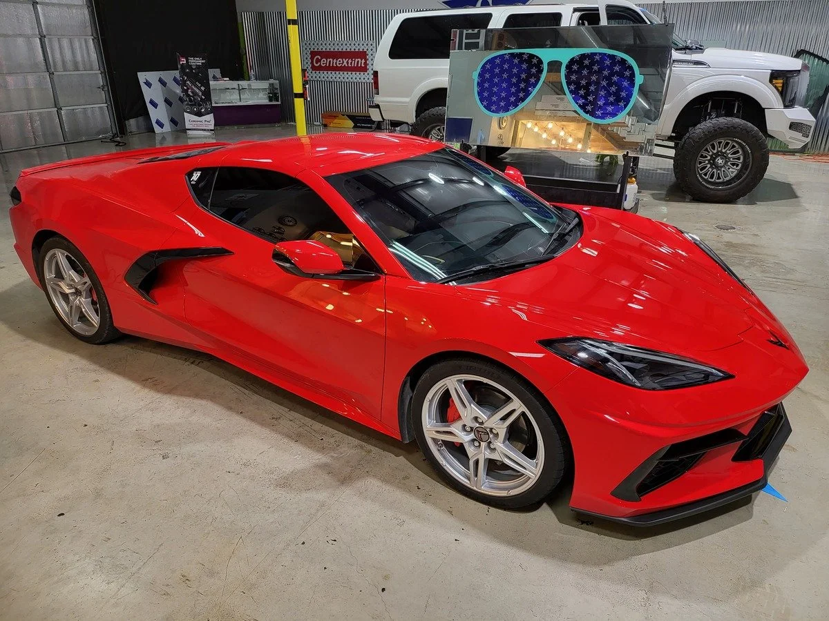 2023 Chevy Corvette 2LT Window Tint New Braunfels (Copy)