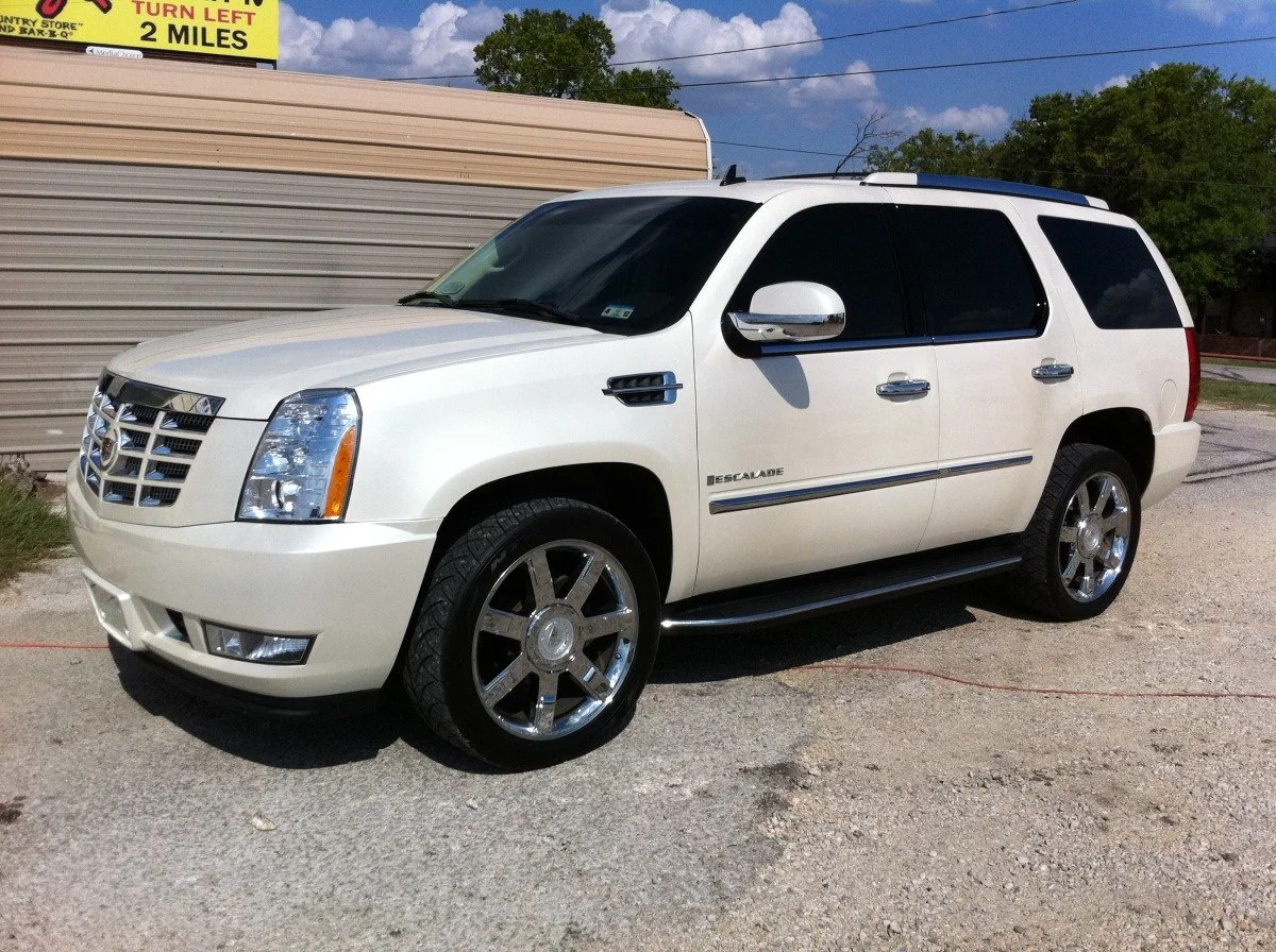 Cadillac Escalade with tinted windows  (Copy)