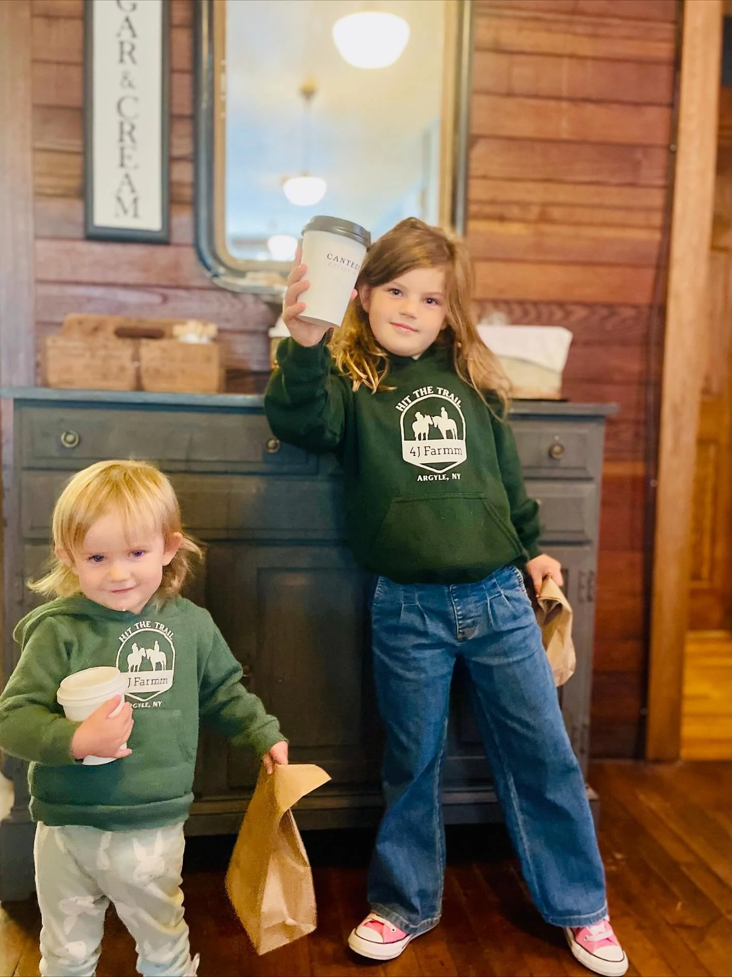 Happiest of Birthdays to our youngest team member at Canteen Coffee Co.! Miss Grace is 8 today! In honor of our little star, we're spending the weekend in the Adirondacks, our happy place. Meanwhile, Ari &amp; Tessa will be holding down the fort up f