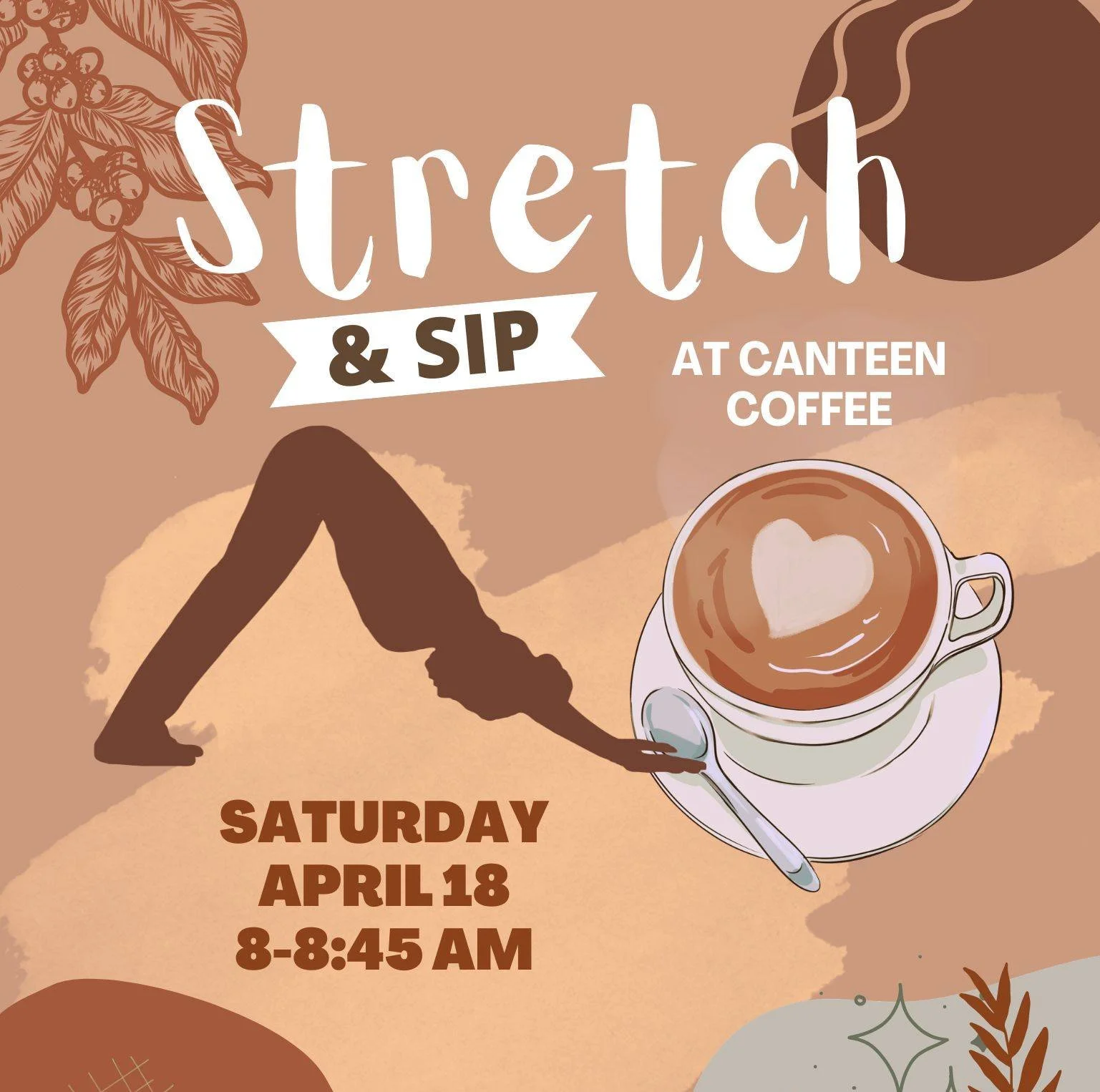 April Stretch &amp; Sip