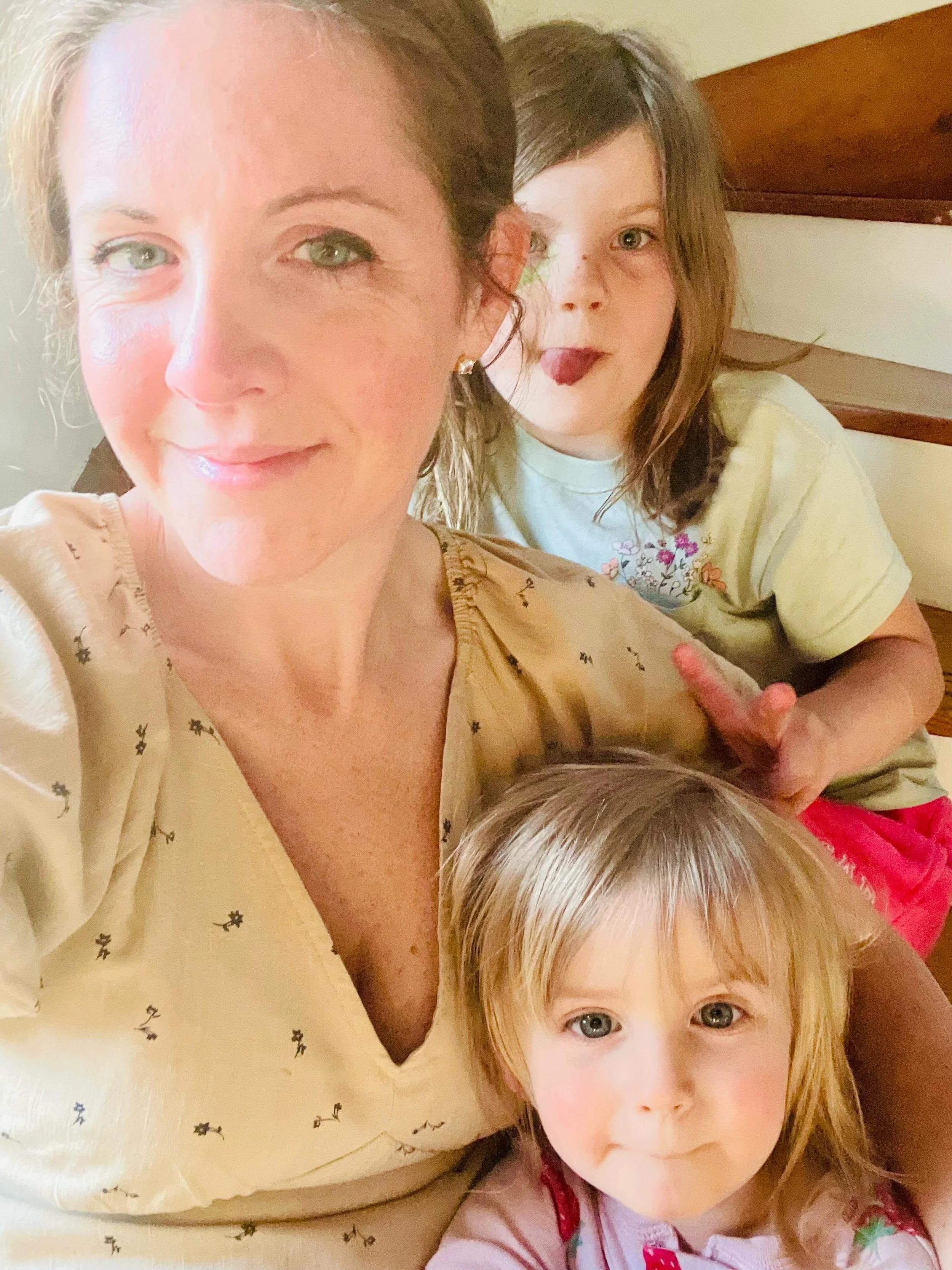 This is the face of a tired momma. One who has worked endless hours and nights to serve her community and show her children that if you want something badly enough, you work for it. This week was challenging; there was a lot of prep work put into mak