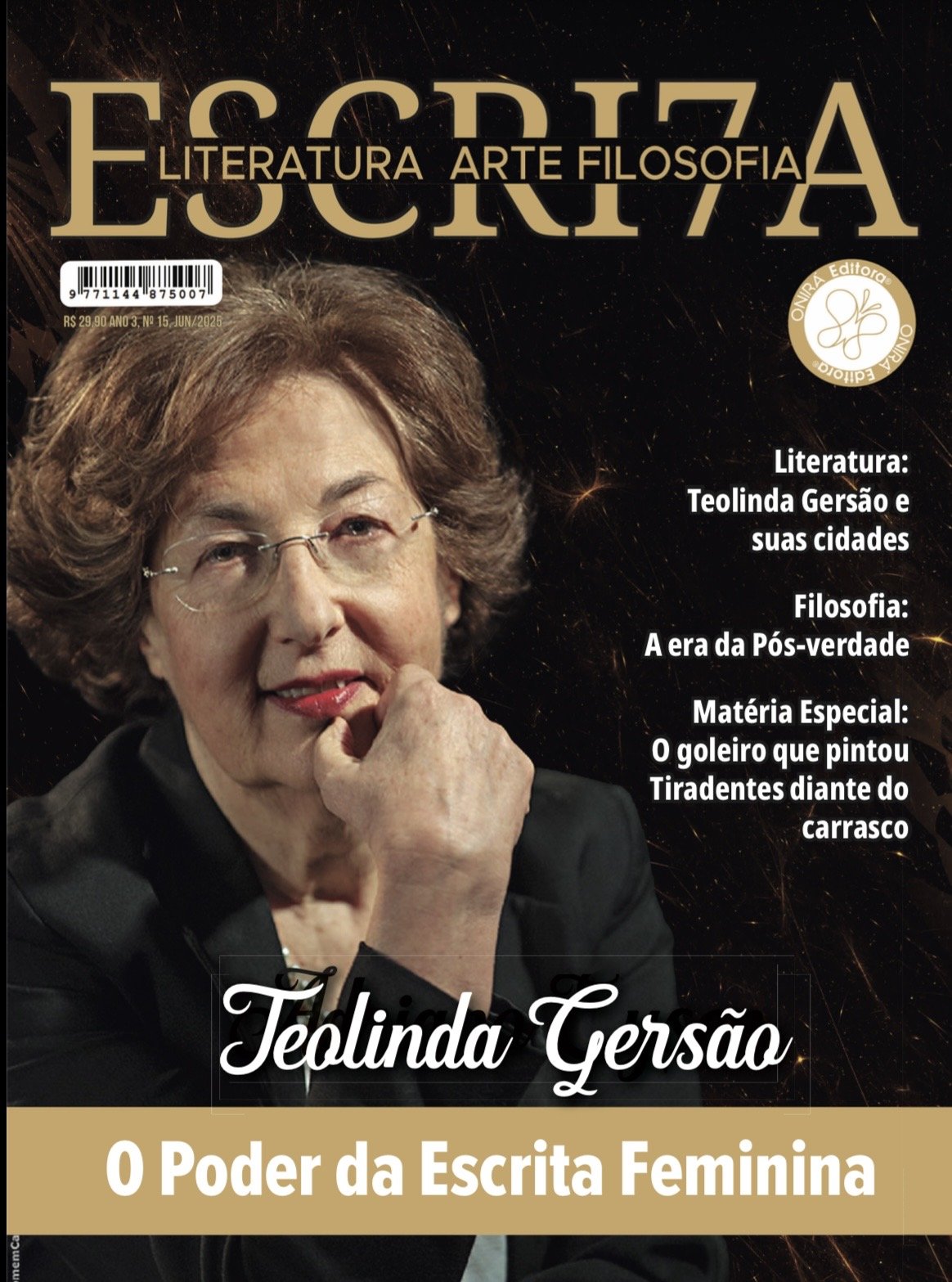      
  
    14 páginas nesta edição impressa. Incluí uma longa entrevista e um artigo de Décio Torres.  O seu artigo percorre romances como “A Árvore das Palavras” e a “A Cidade de Ulisses”. A entrevista aborda a escrita, a memória, o papel de mulh