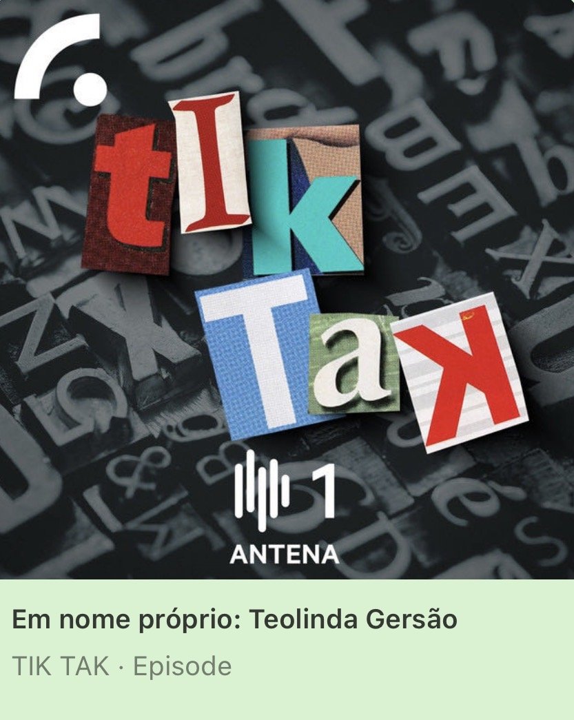       
  
    Podcast TIKTAK, Antena 1, com Jornalista Eduarda Maio,  https://open.spotify.com/episode/4ArAbVpccHOxKMMXT0YkcS   


  
 #block-54e45c170a1842d15dea {
    
    
    
  }

  #block-54e45c170a1842d15dea .sqs-html-content {
    
    }

  #