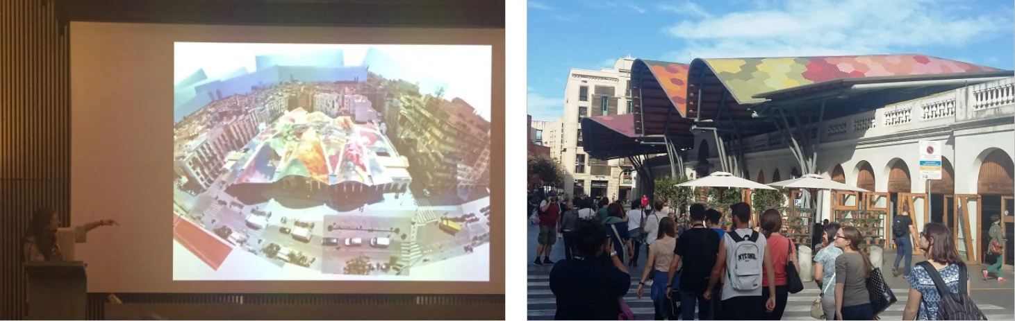 Benedetta Tagilabue’s and Enrico Miralles’ Mercat de Santa Caterina