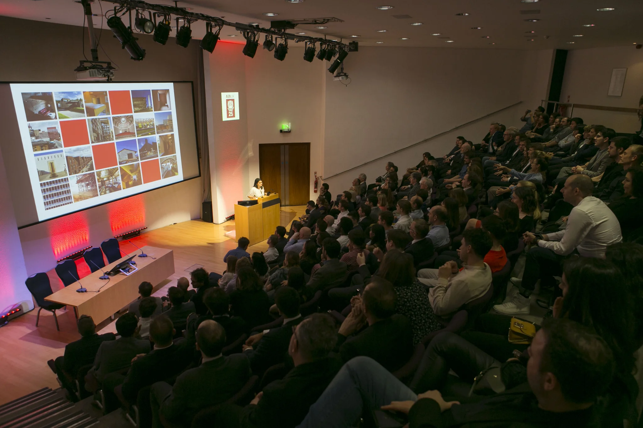 Full house in the Seligman Room as the Awards get underway
