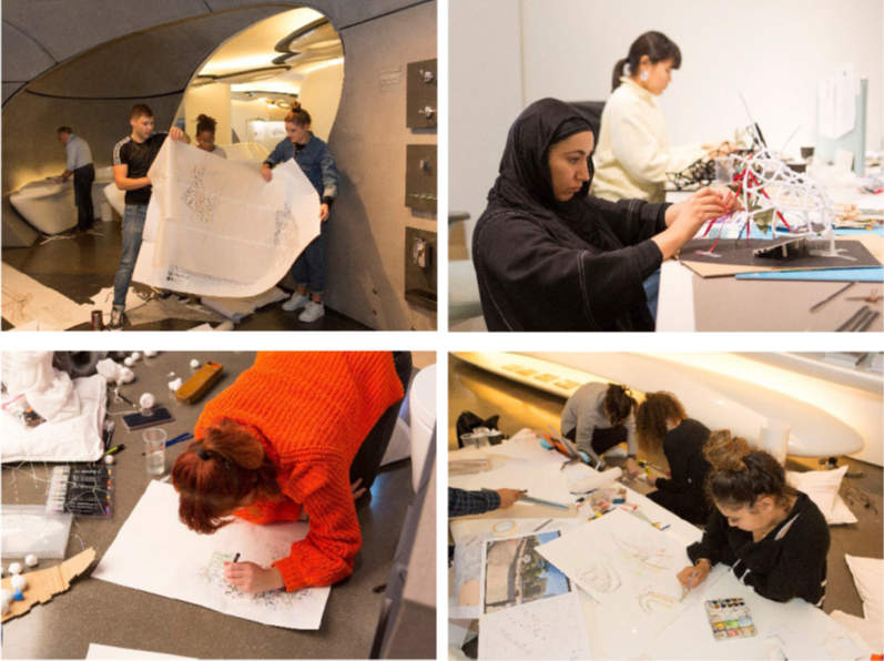 Transforming the ROCA Gallery. Photo Credit: ©Agnese Sanvito