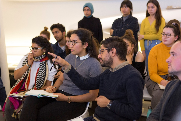 Deliberating jurors; anxious competitors. Photo Credit: ©Agnese Sanvito