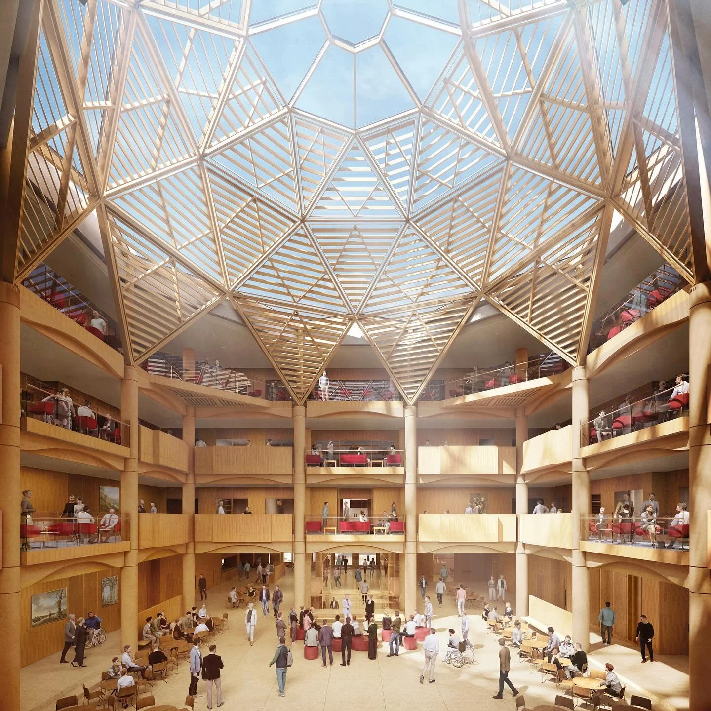 Join us for a spectacular online tour of the Schwarzman Centre for the Humanities, University of Oxford by Hopkins Architects - the largest Passivhaus project in England on December 10th, 1PM. 

Click the link in bio to register!

When: Wednesday 10 