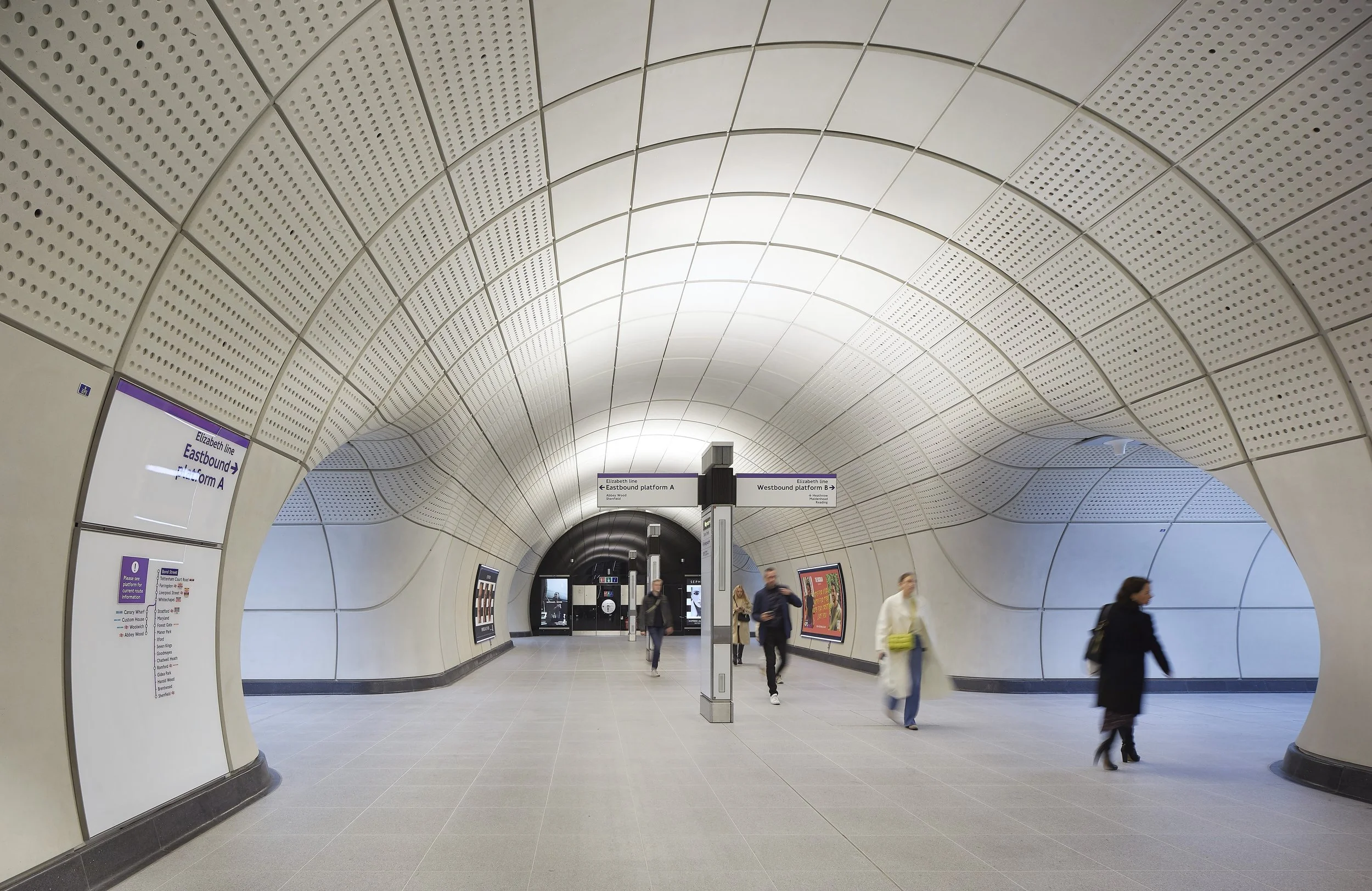 AIA UK Building Tour - The Elizabeth Line by Grimshaw Architects - Thursday 16 April