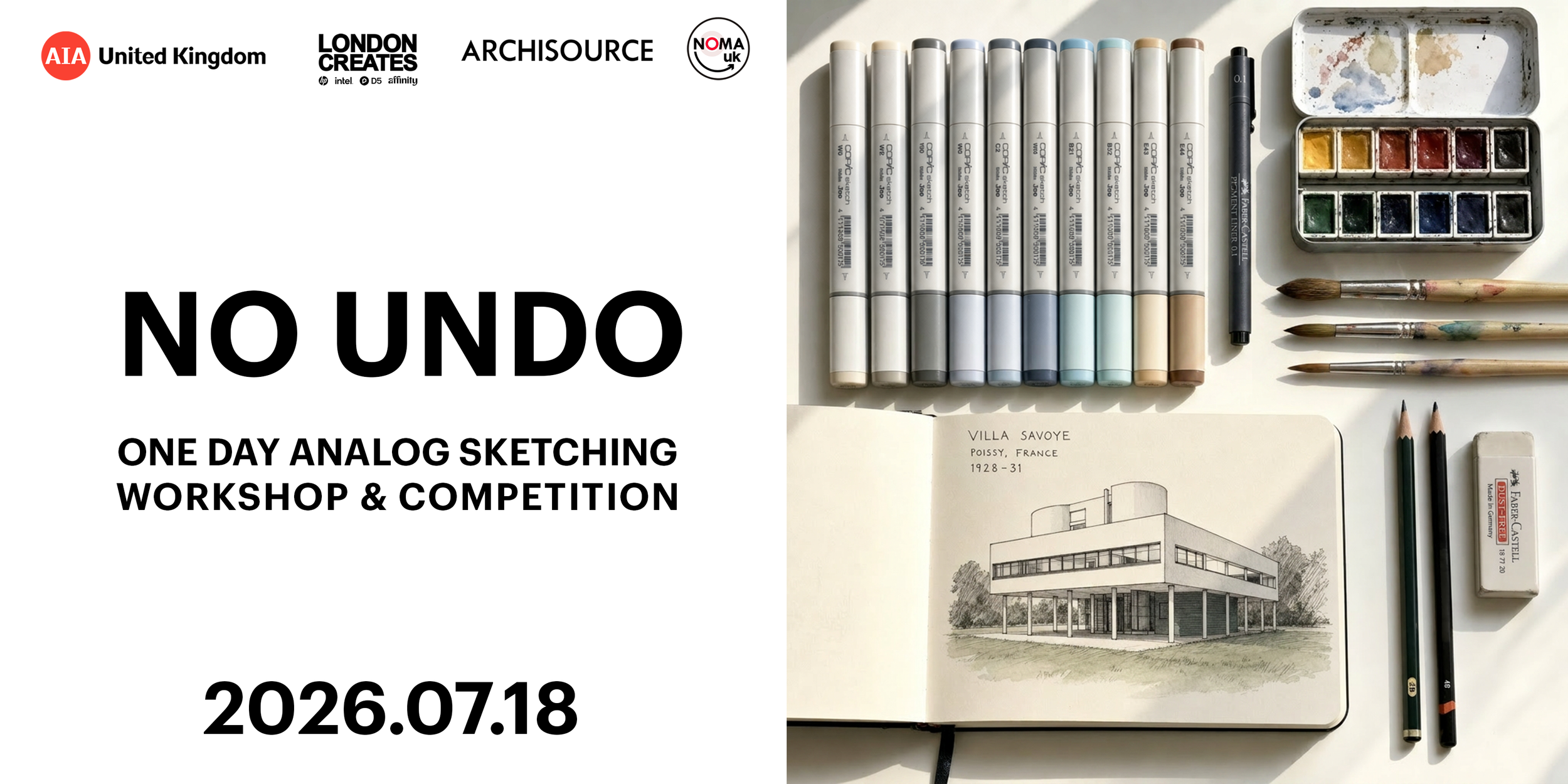 No Undo Student Workshop with Archisource and NOMA UK - Saturday 18 July