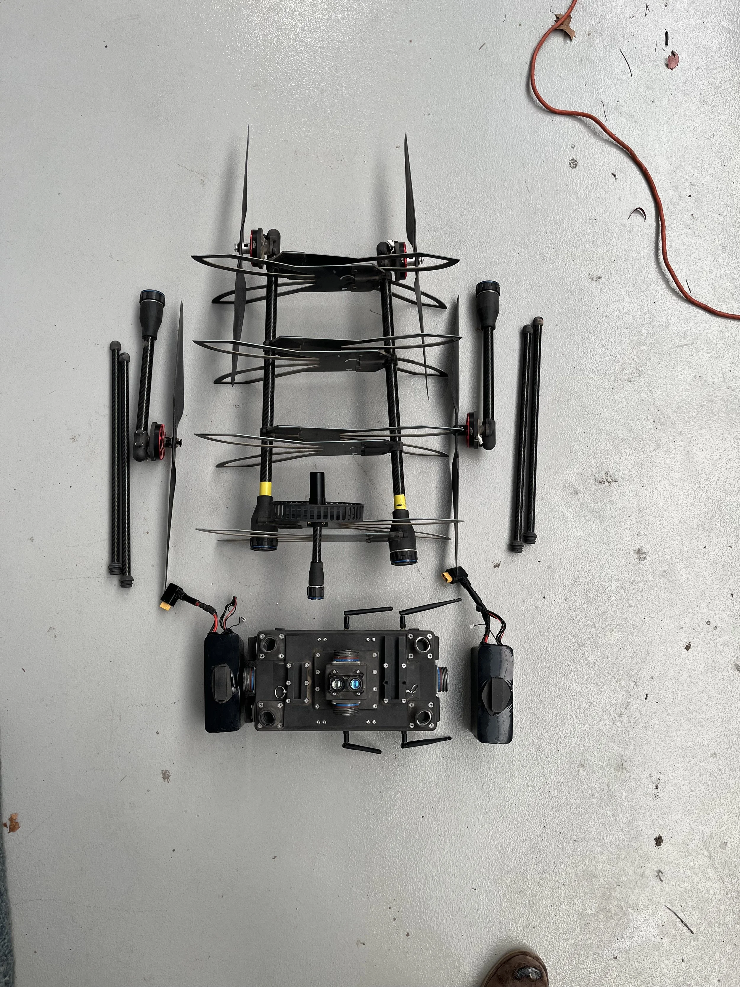 Drone in packing state