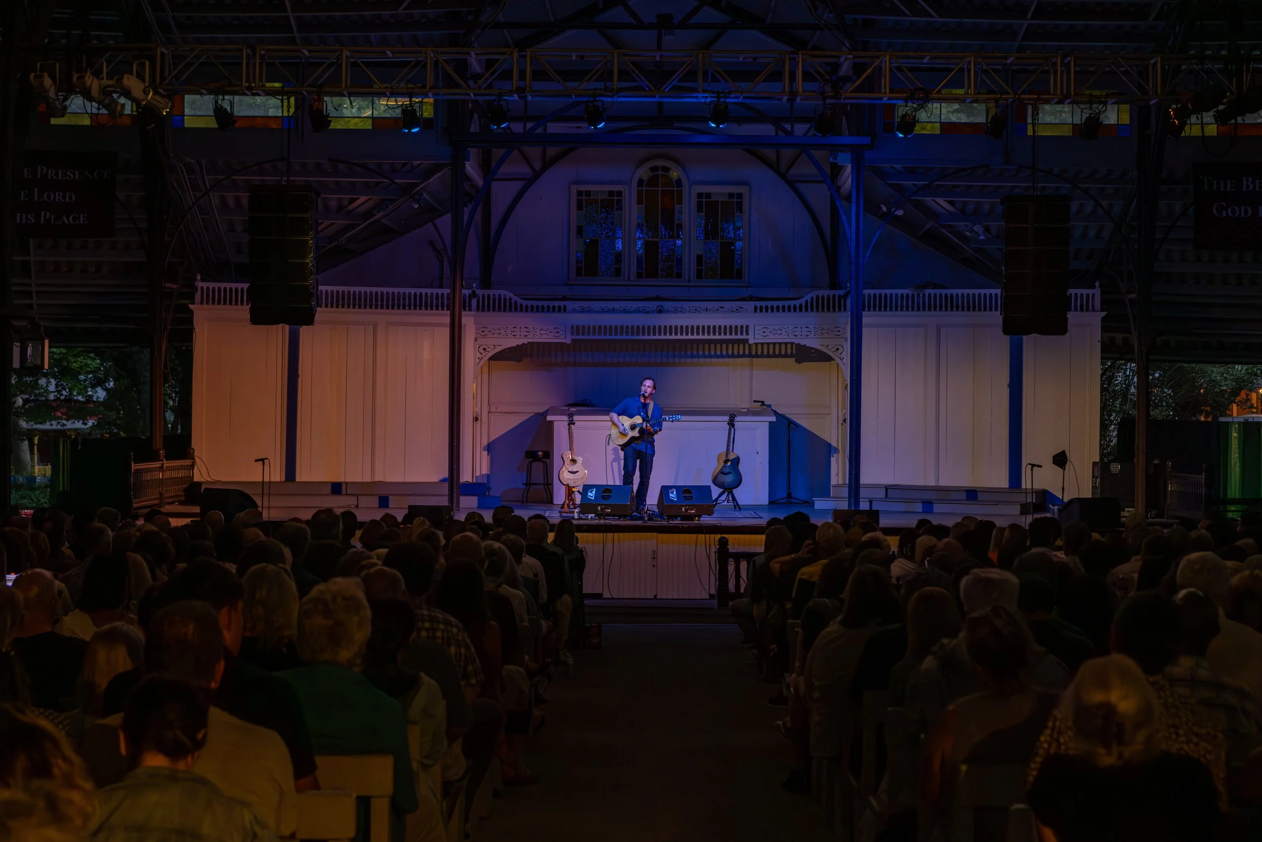 Large covered outdoor performance