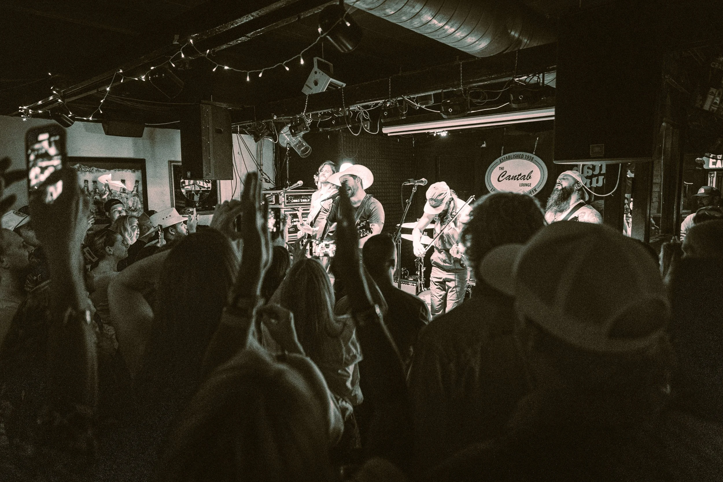 Shane Smith and The Saints performing at The Cantab Lounge in Cambridge, MA