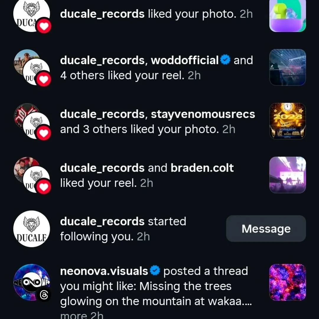 waking up to see @woddofficial liking a reel. 
big gains!!
#amifamousyet