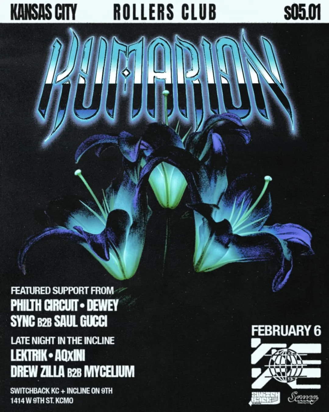 Gotta go fast at @switchback.kc,
then afters already locked in at @inclineon9th 
for sure gonna step up for both set ups!!
STAY TUNED CLEARLY s5.0 IS GONNA BE LIT🔥
#dnb #edm #promo #kansascity #fastAF