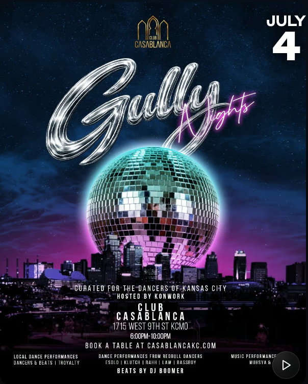 Gully Nights ( 6PM-10PM ) Hosted By KonWork