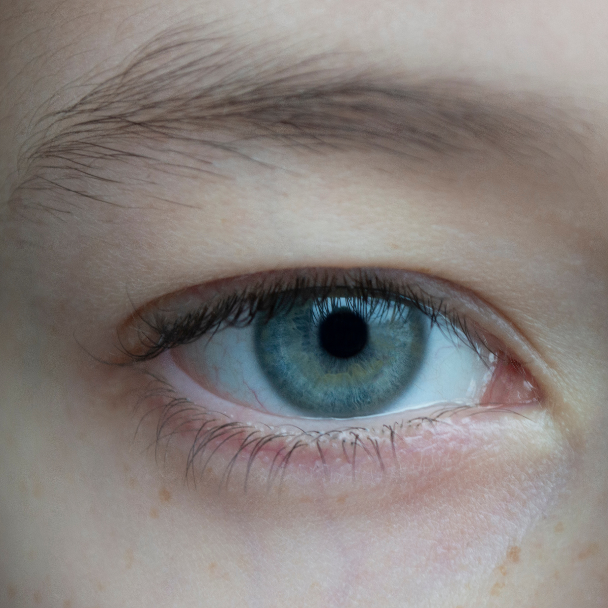 A close-up image of a human eye.