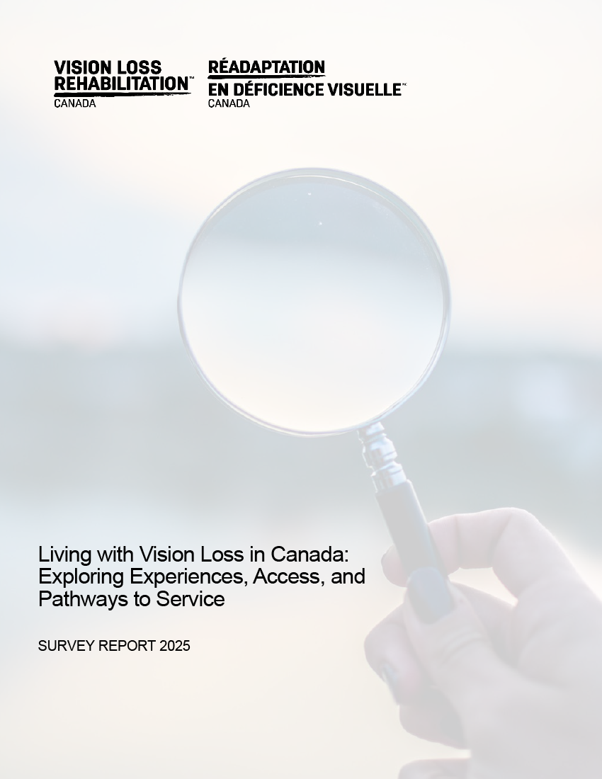 Cover thumbnail image of Living with Vision Loss in Canada report