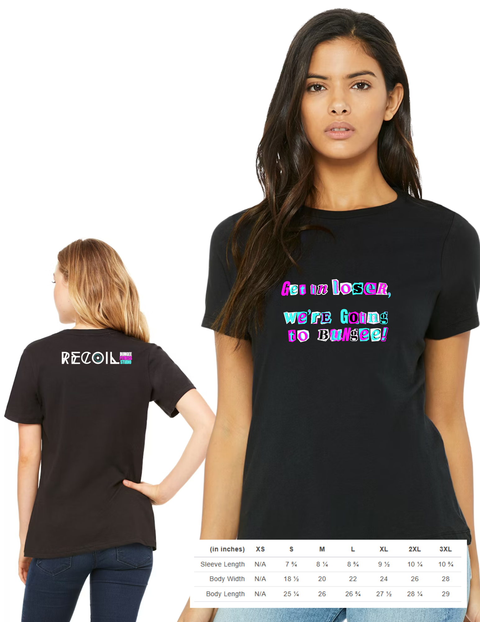 We're going to bungee