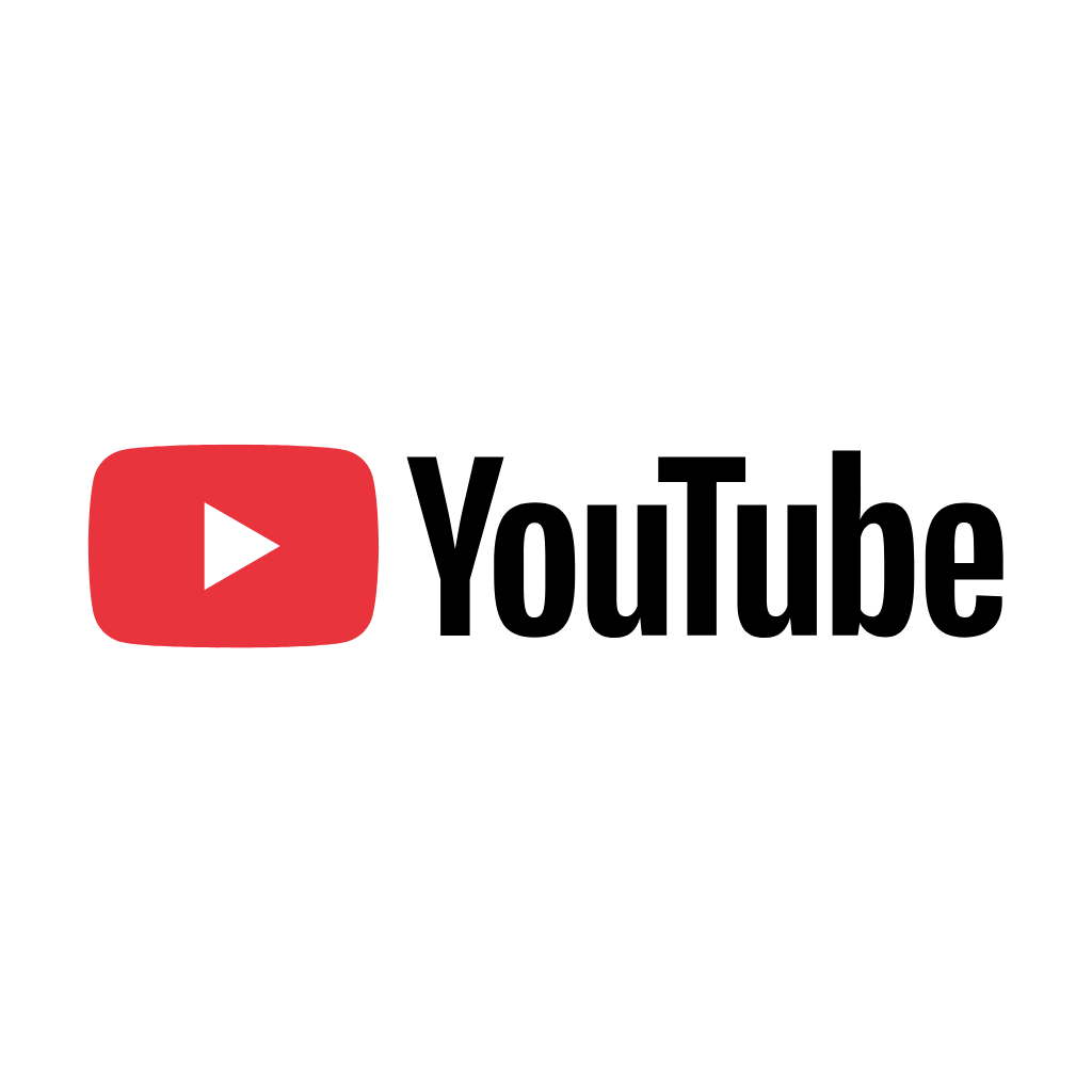 Illustration of a young woman with long dark hair, holding a smartphone, with the YouTube logo next to her.