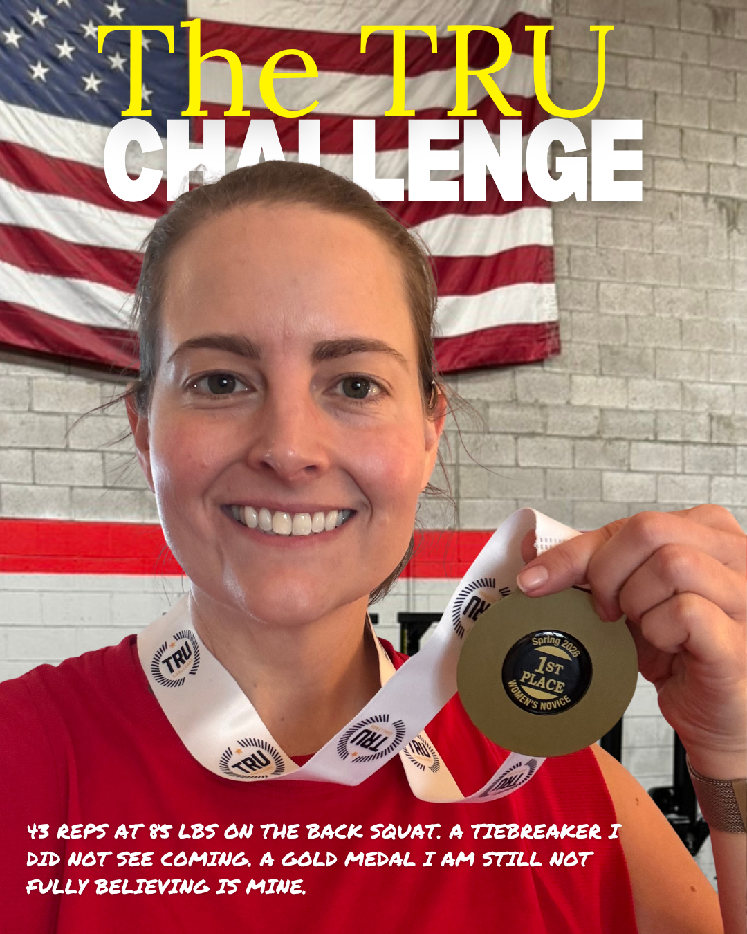 TRU Challenge 2026 - Won the Women's Novice Division