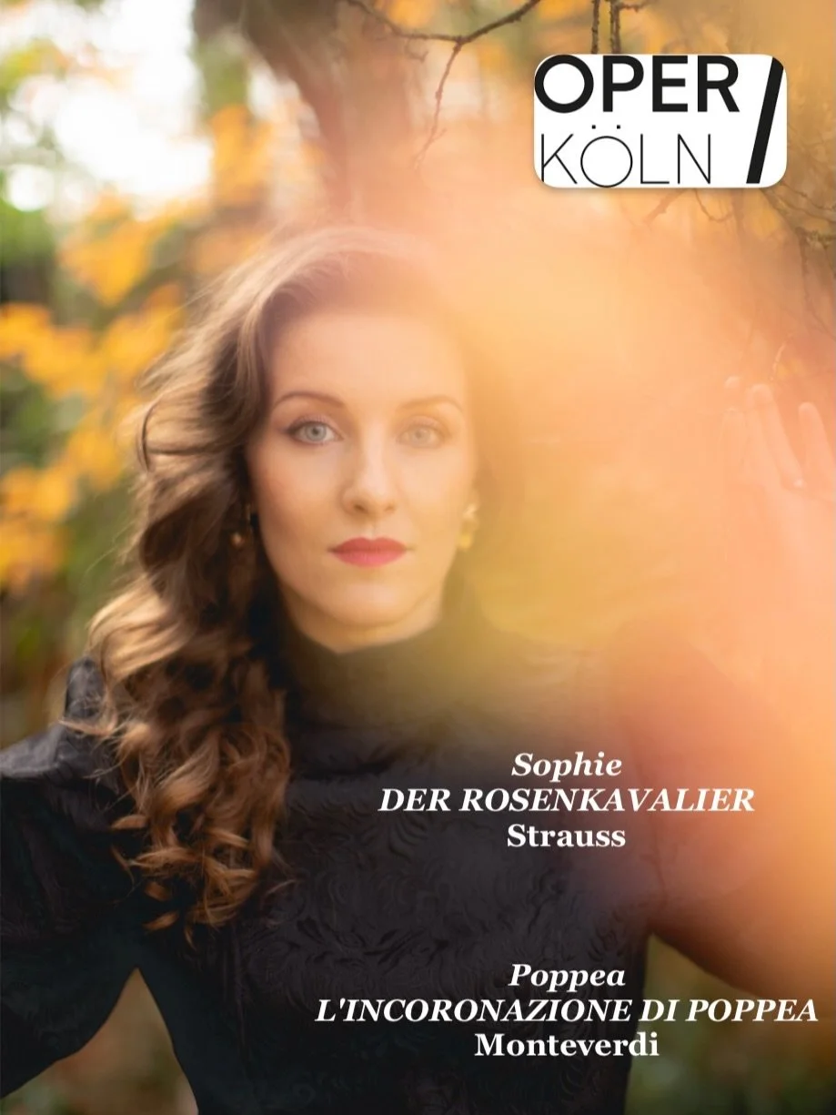 Oper K&ouml;ln has announced their 2026/2027 season and I&rsquo;m very excited to be singing two beautiful roles:

- Sophie 🤍 in &laquo;&nbsp;Der Rosenkavalier&nbsp;&raquo;🌹by Strauss, in a new production which will celebrate the grand opening of t