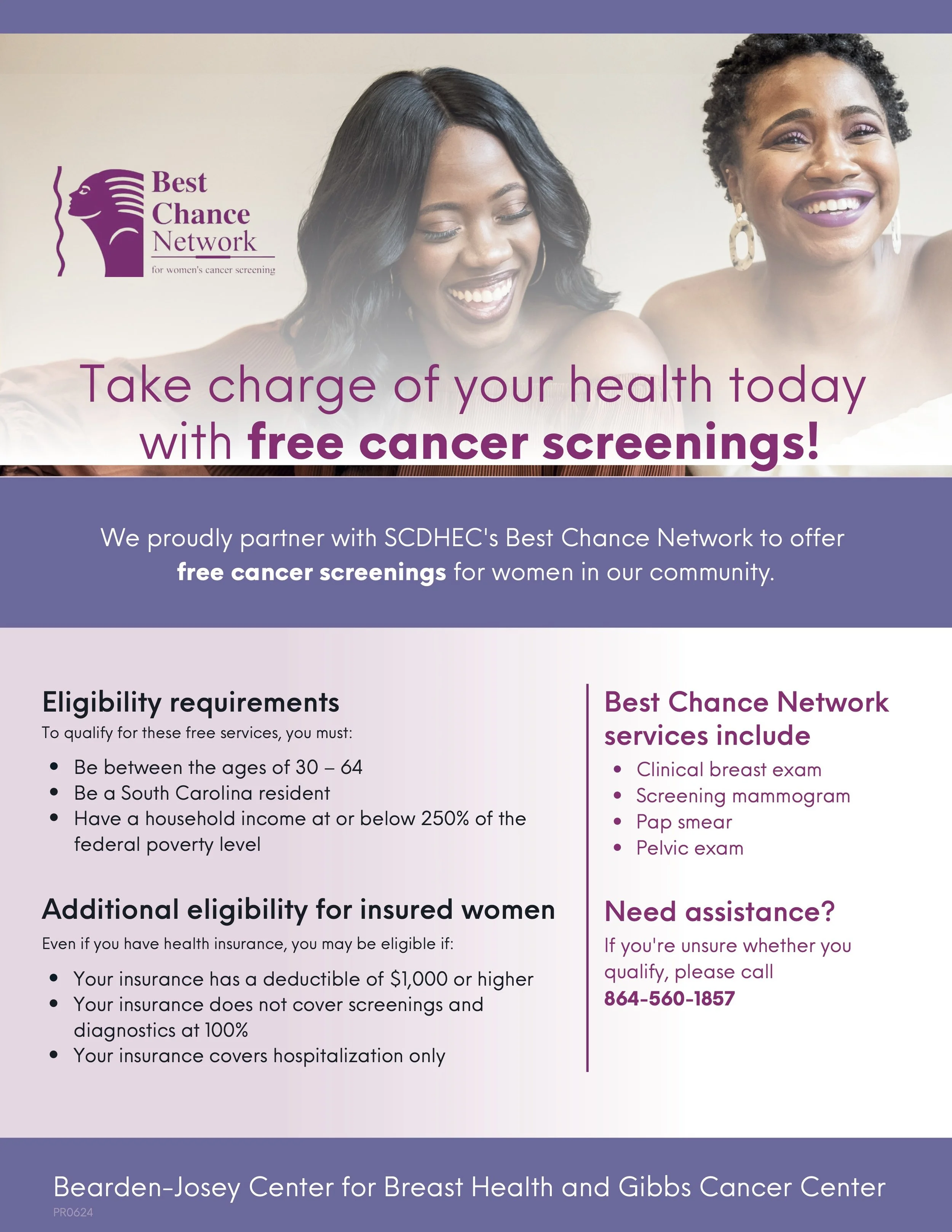 SCDHEC's Best Chance Network Free Cancer Screening