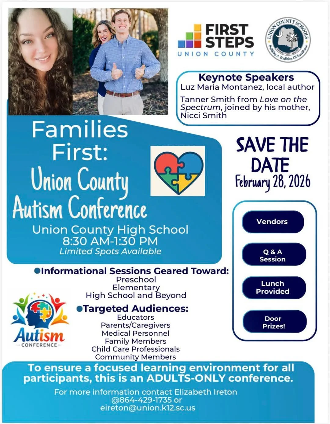 Families First: Union County Autism Conference