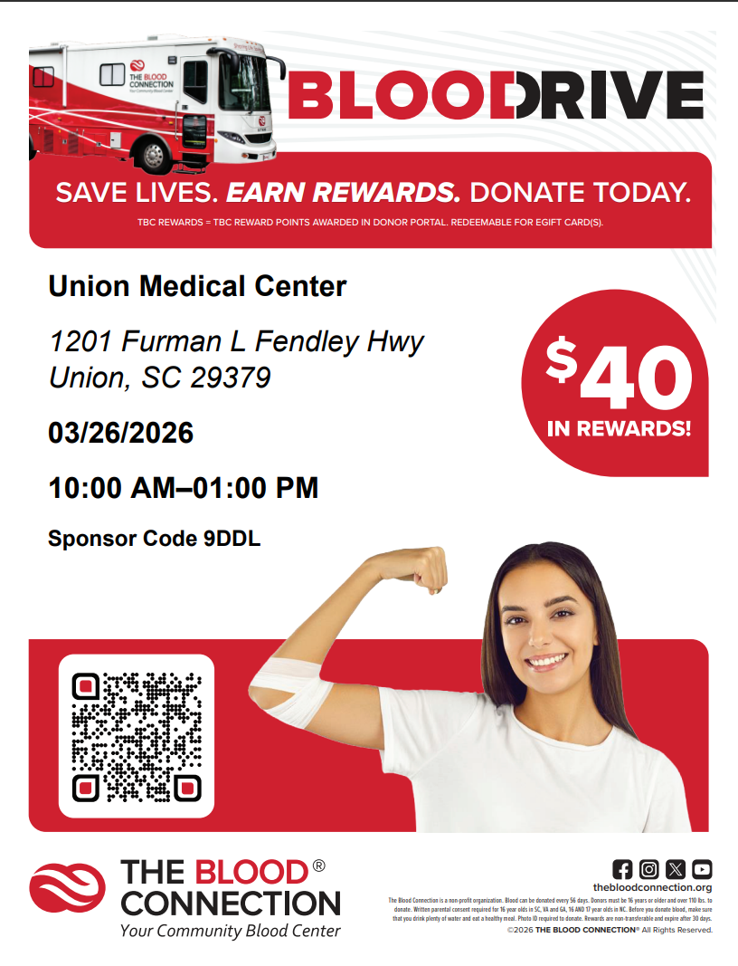 Blood Drive at Union Medical Center