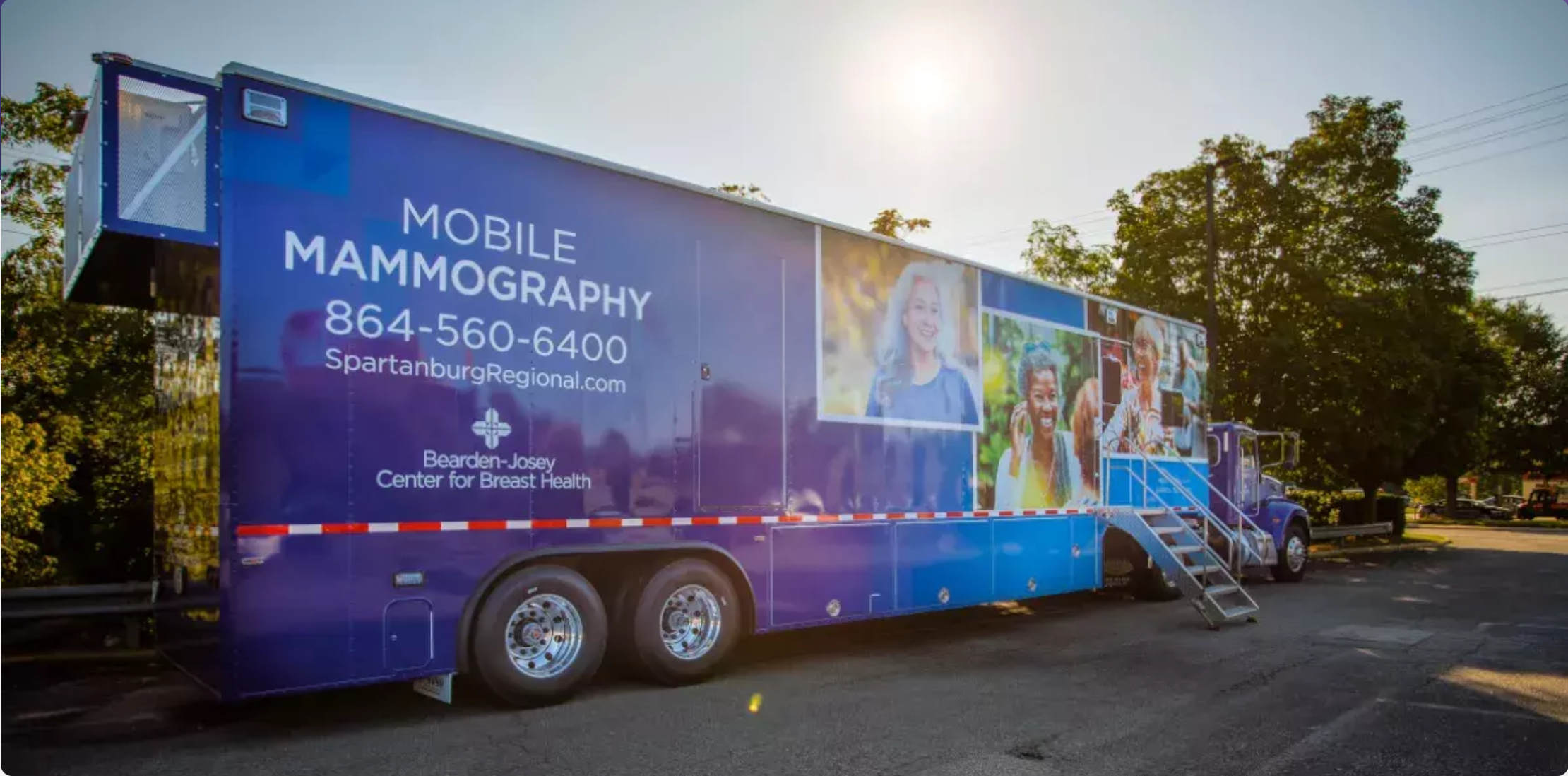 Bearden-Josey for Breast Health Mobile at the Library