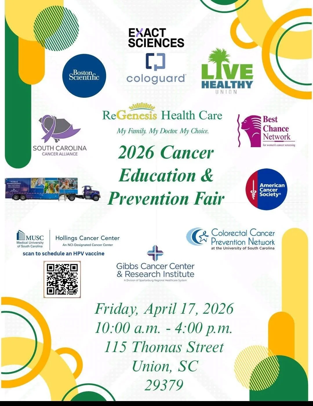 Cancer Education &amp; Prevention Fair