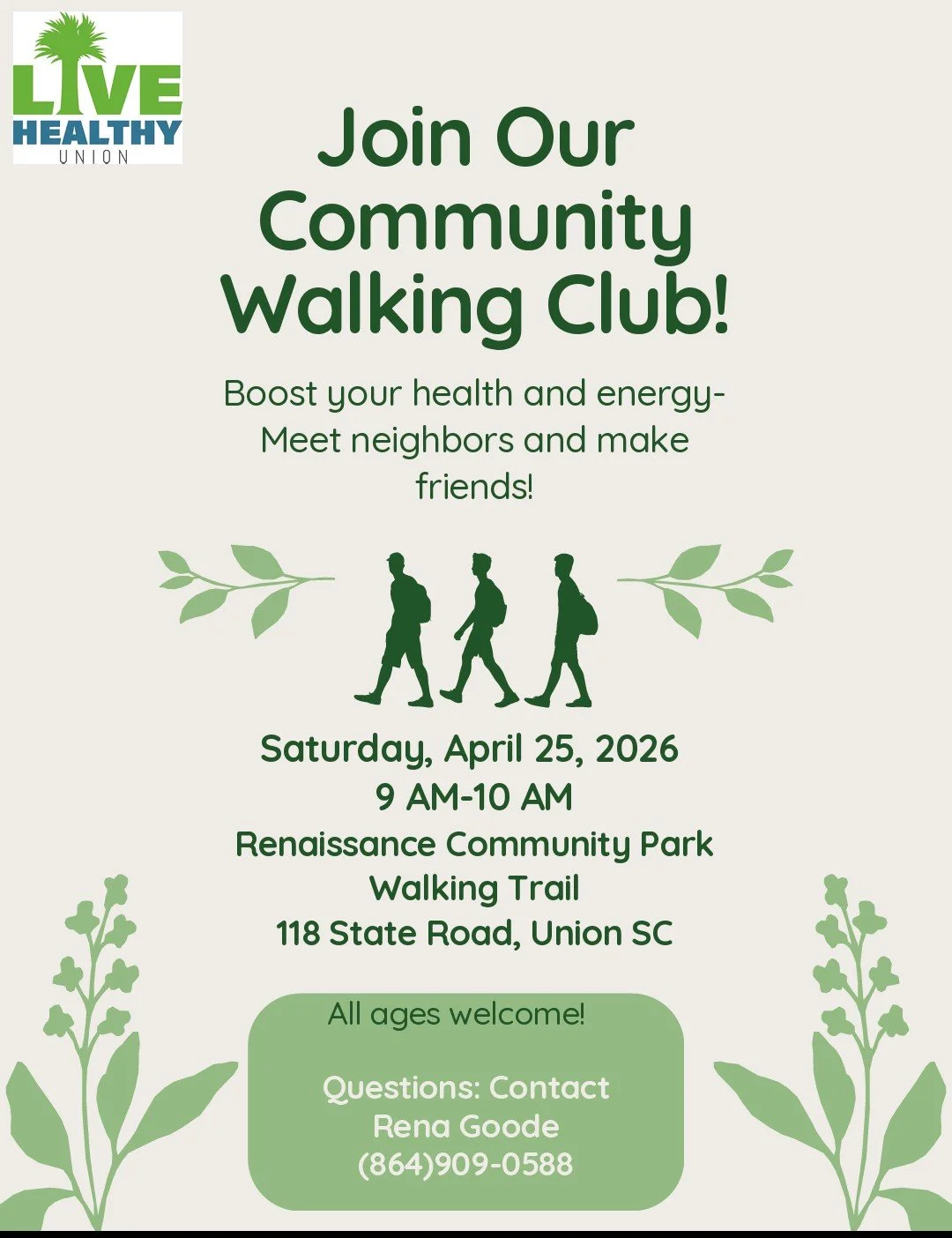 Join Our Community Walking Club!