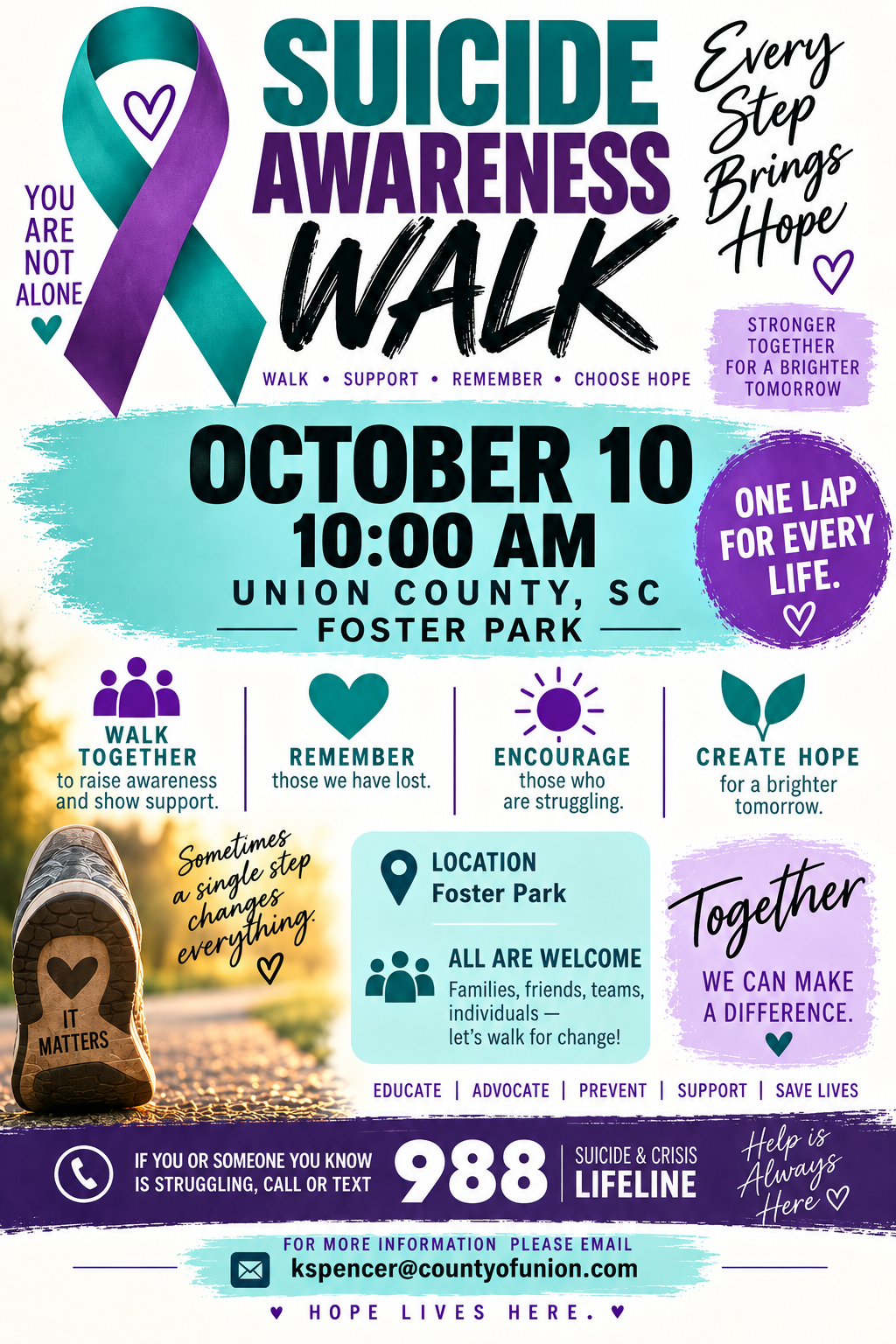 Suicide Awareness Walk