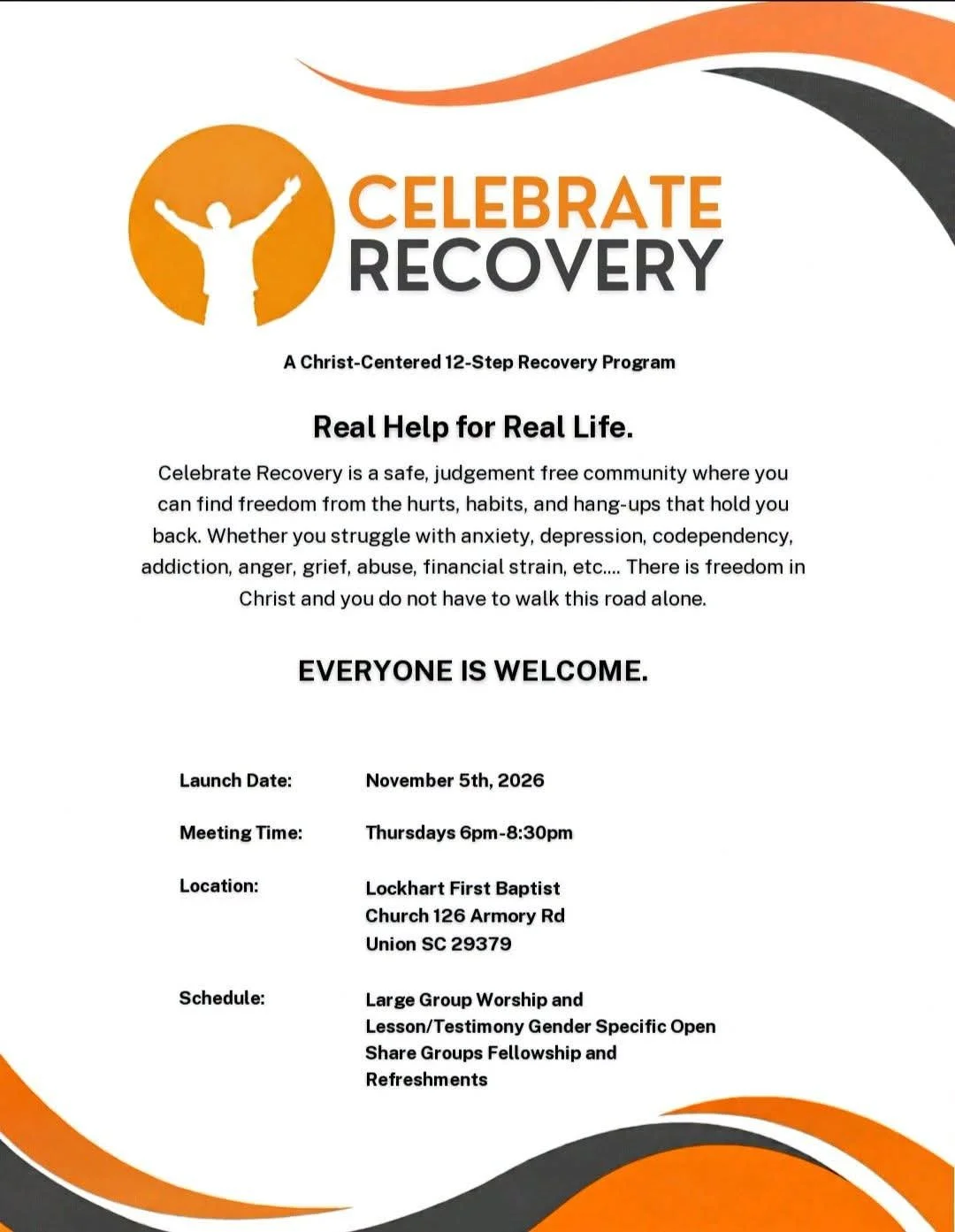 Celebrate Recovery Program