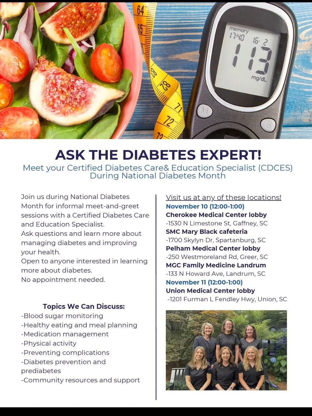 National Diabetes Month: Ask the Diabetes Expert!