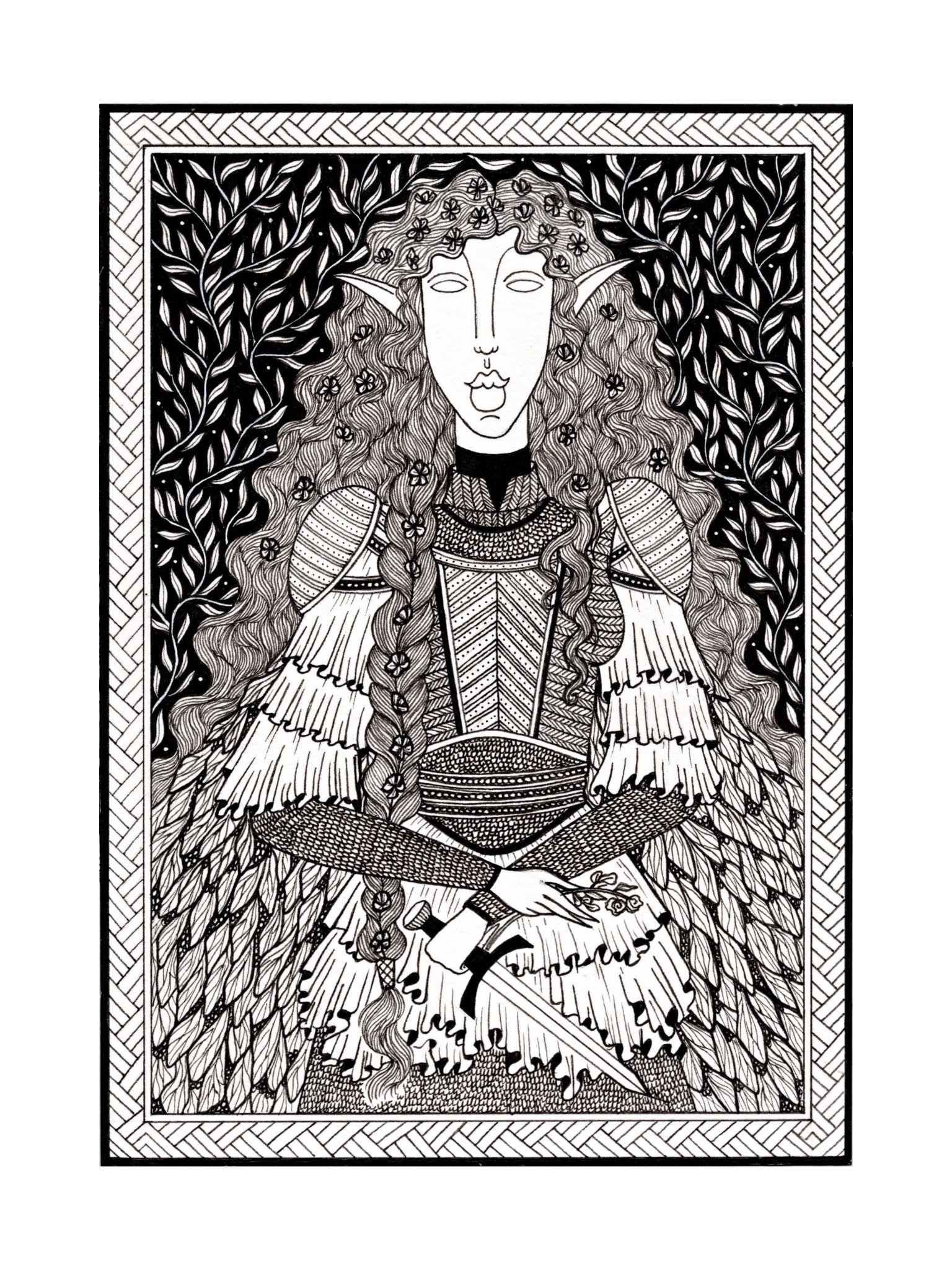 2026 Completed Drawings&hellip;so far&hellip; ✍🏻✨🌳

 🗝️✨ Do you have a favourite out of the four pen and ink artworks above? Tell me in the comments ⬇️ 👀

#medievalfantasy #mythsandlegends #inkartwork #drawingart #fantasycore