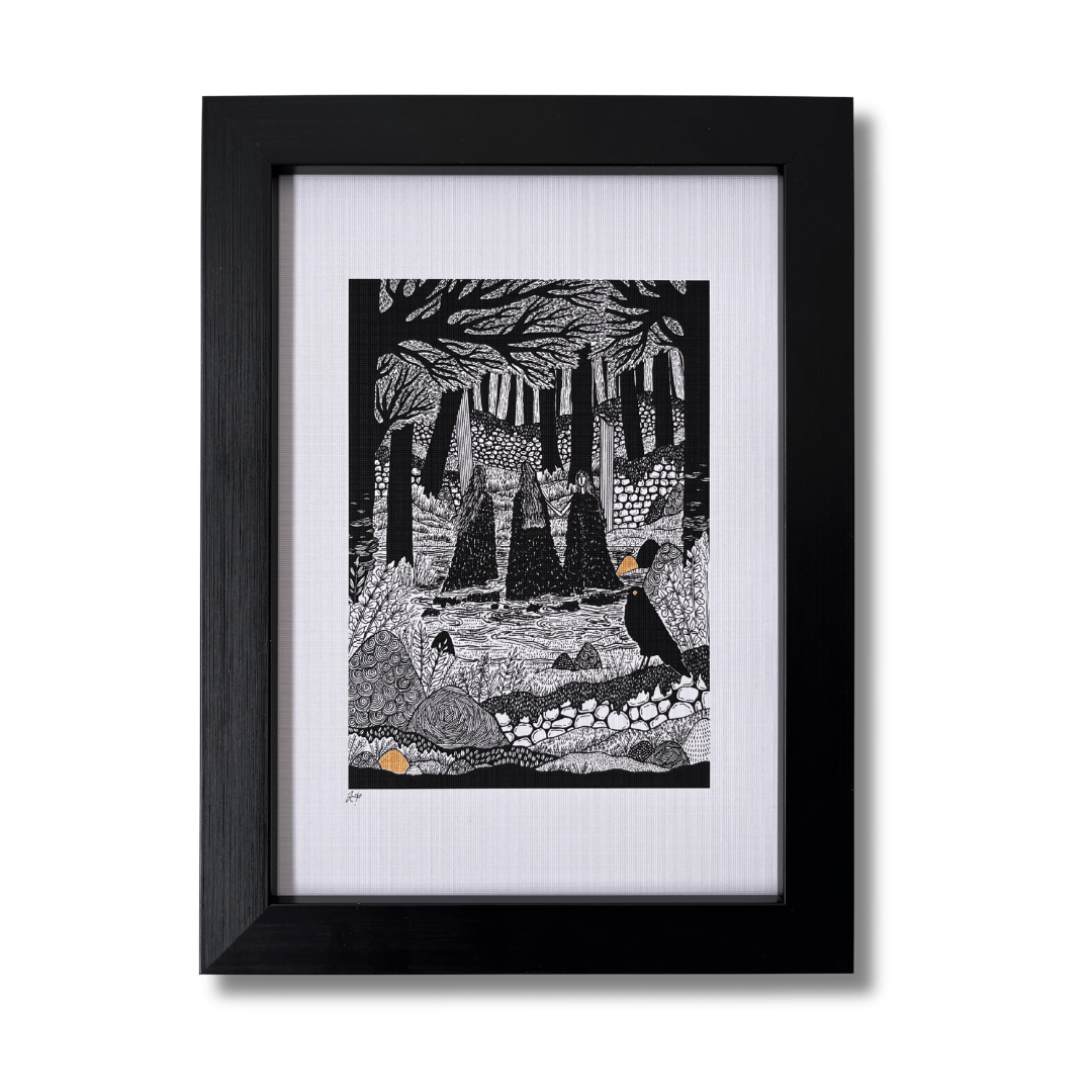British Folklore Art, The Sluagh Print