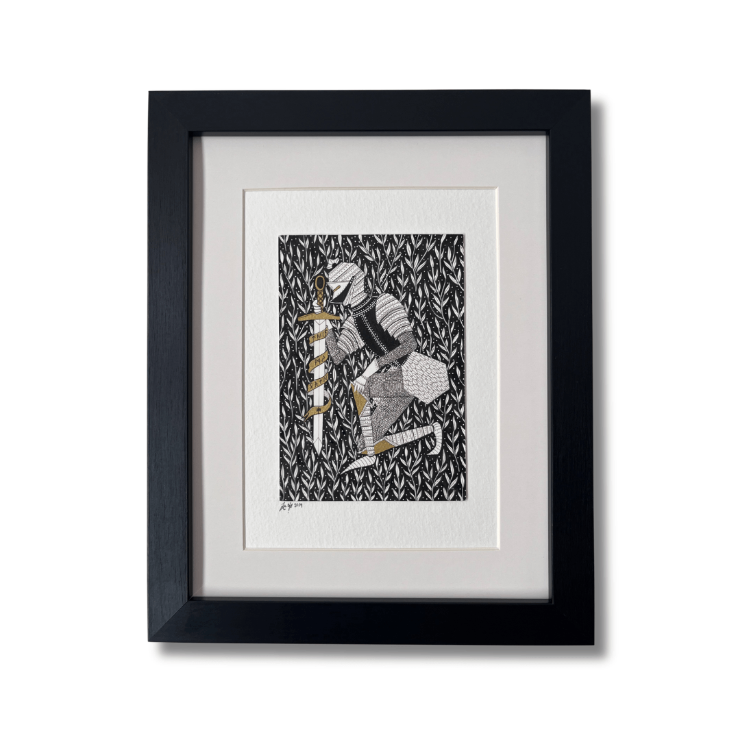 Knight Medieval Art -  Jessica Donnelly Artist.png