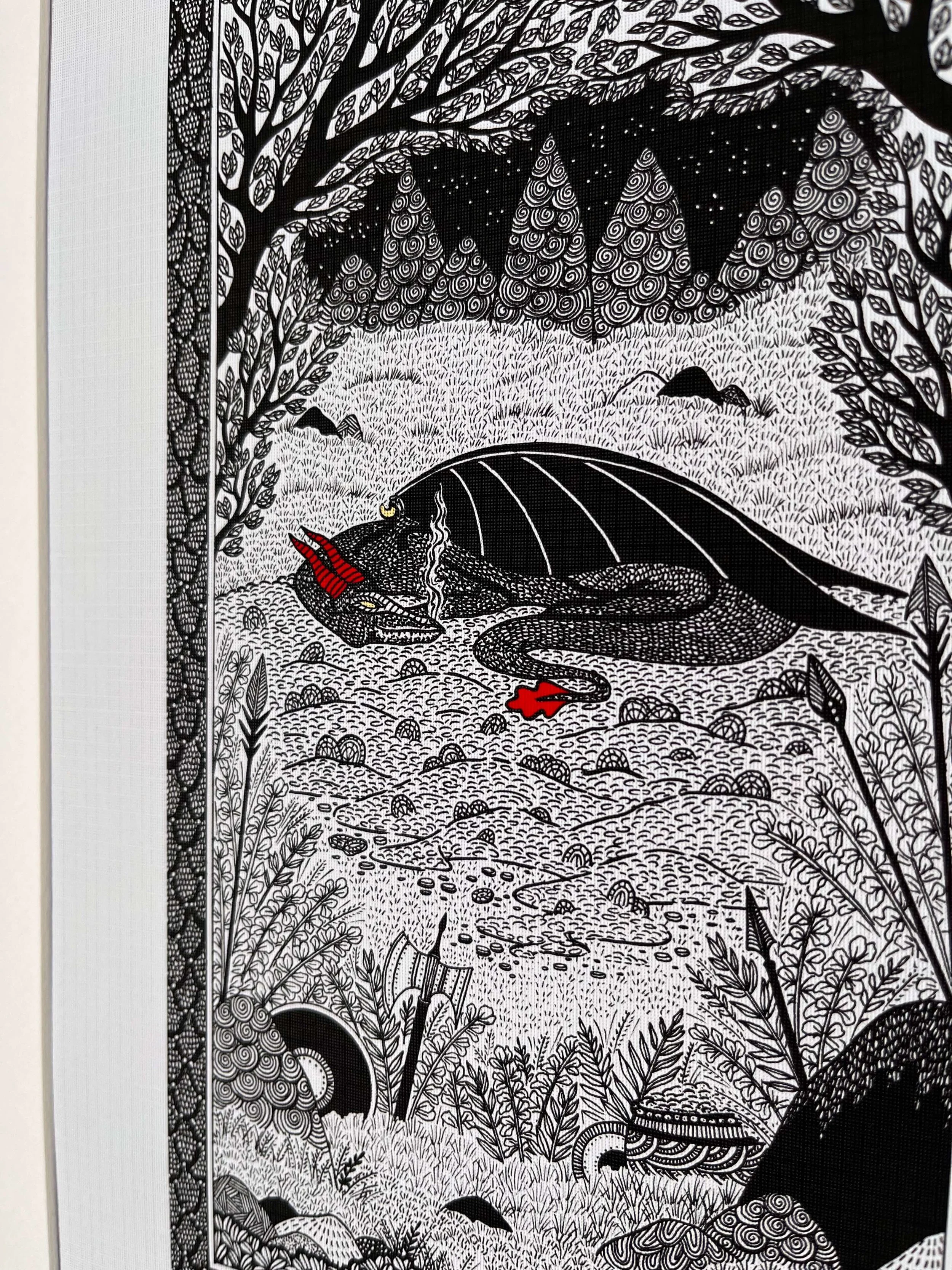 Dragon Fantasy Art Print - Jessica Donnelly Artist.jpeg