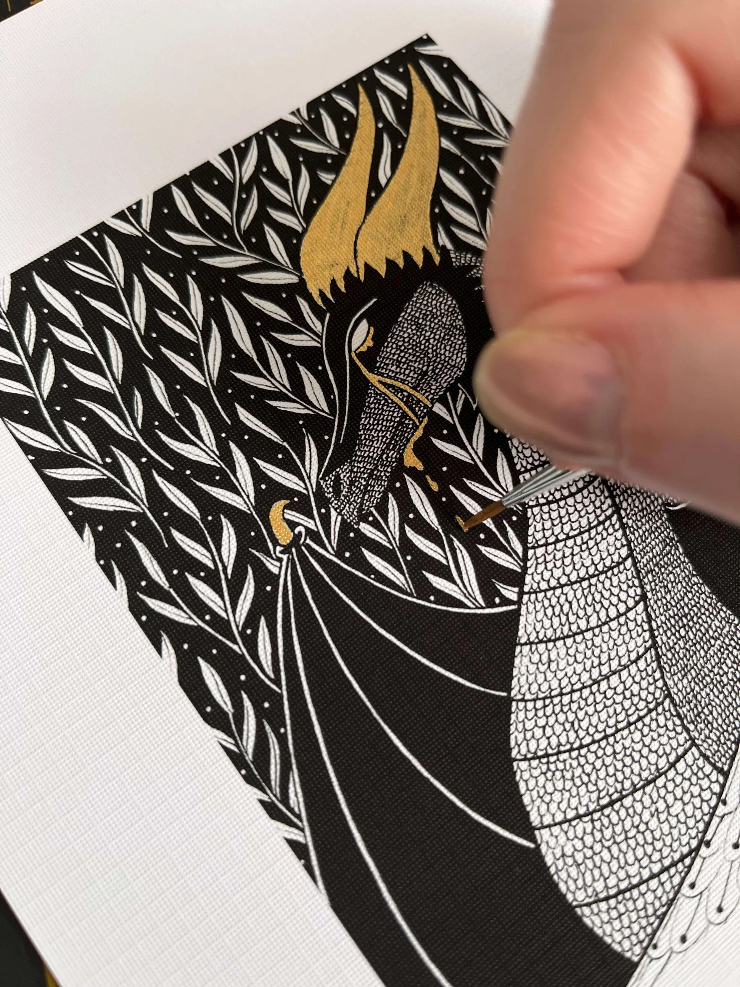 Dragon Artwork, Northumberland Folklore - Jessica Donnelly Artist.jpeg