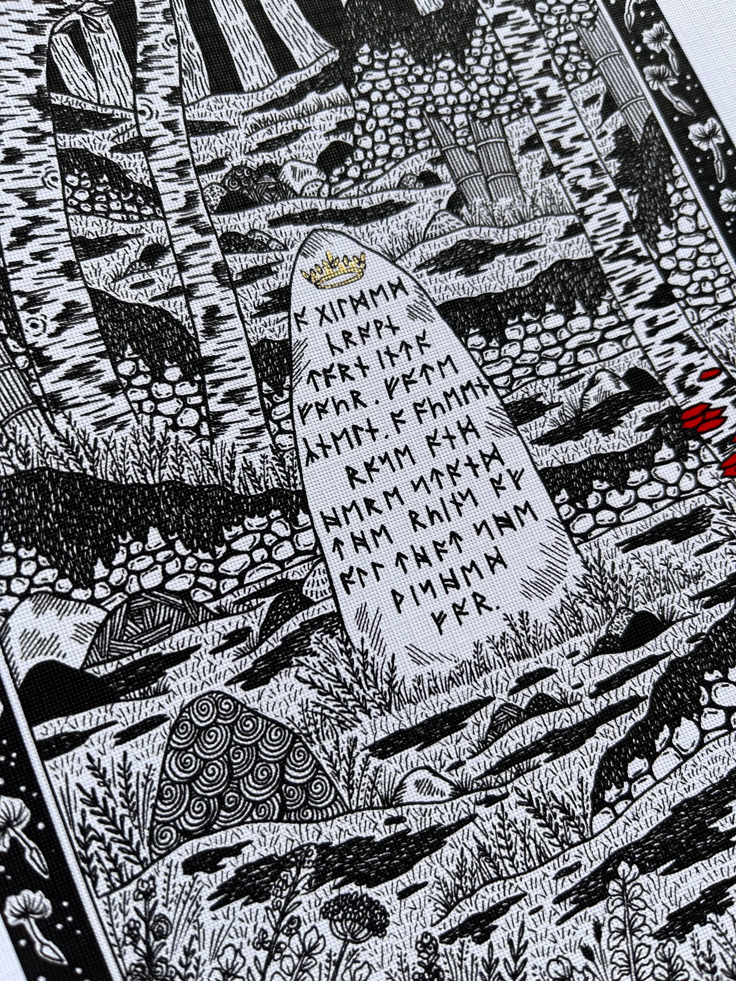 Castle Ruin Illustrated Art - Jessica Donnelly Artist.jpg